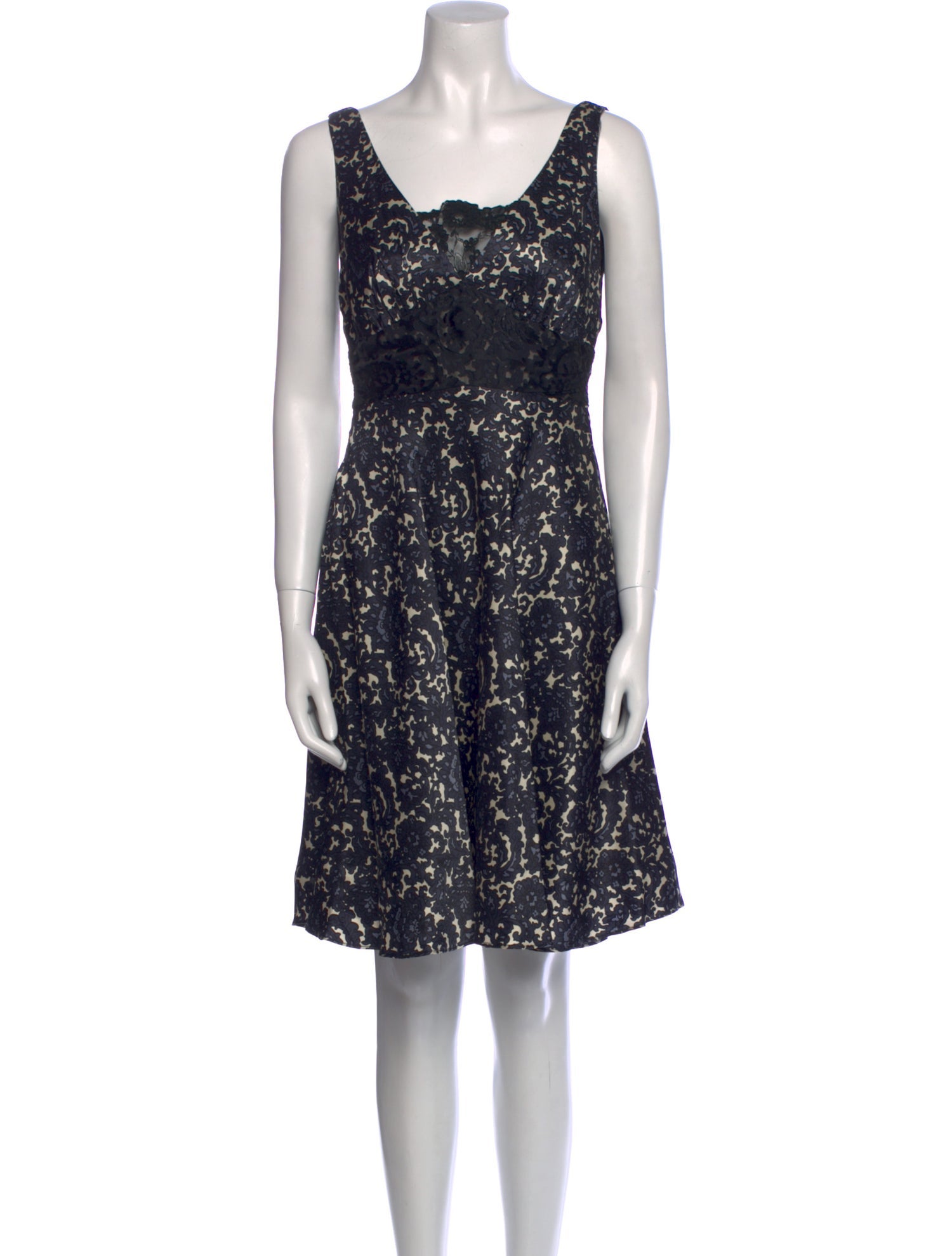 Milly Silk Knee-Length Dress