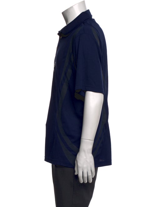 Malbon Golf X New Balance Collar Short Sleeve Polo Shirt