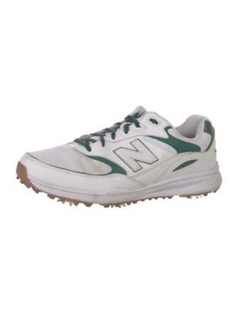 Malbon Golf X New Balance Mesh Colorblock Pattern Sneakers