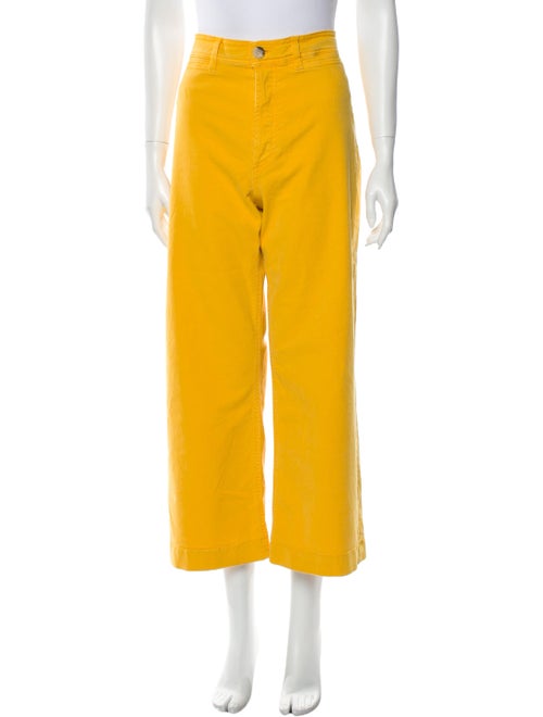 M.i.H Jeans High-Rise Wide Leg Jeans Yellow