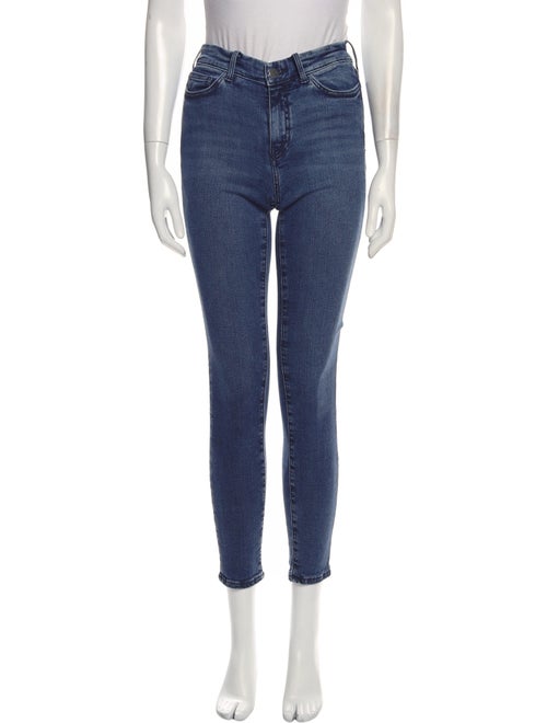M.i.H Jeans Mid-Rise Skinny Leg Jeans