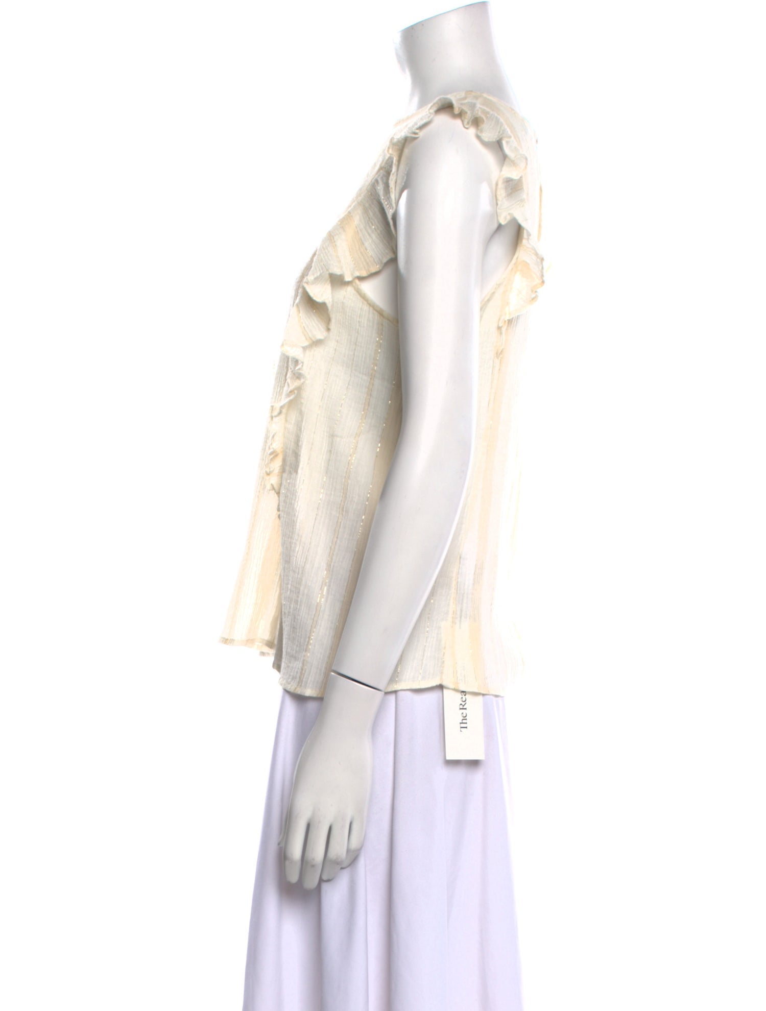 M.i.H Jeans Bateau Neckline Short Sleeve Blouse