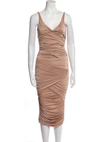 Mother OF ALL Dresses V-Neck Long Dress XS