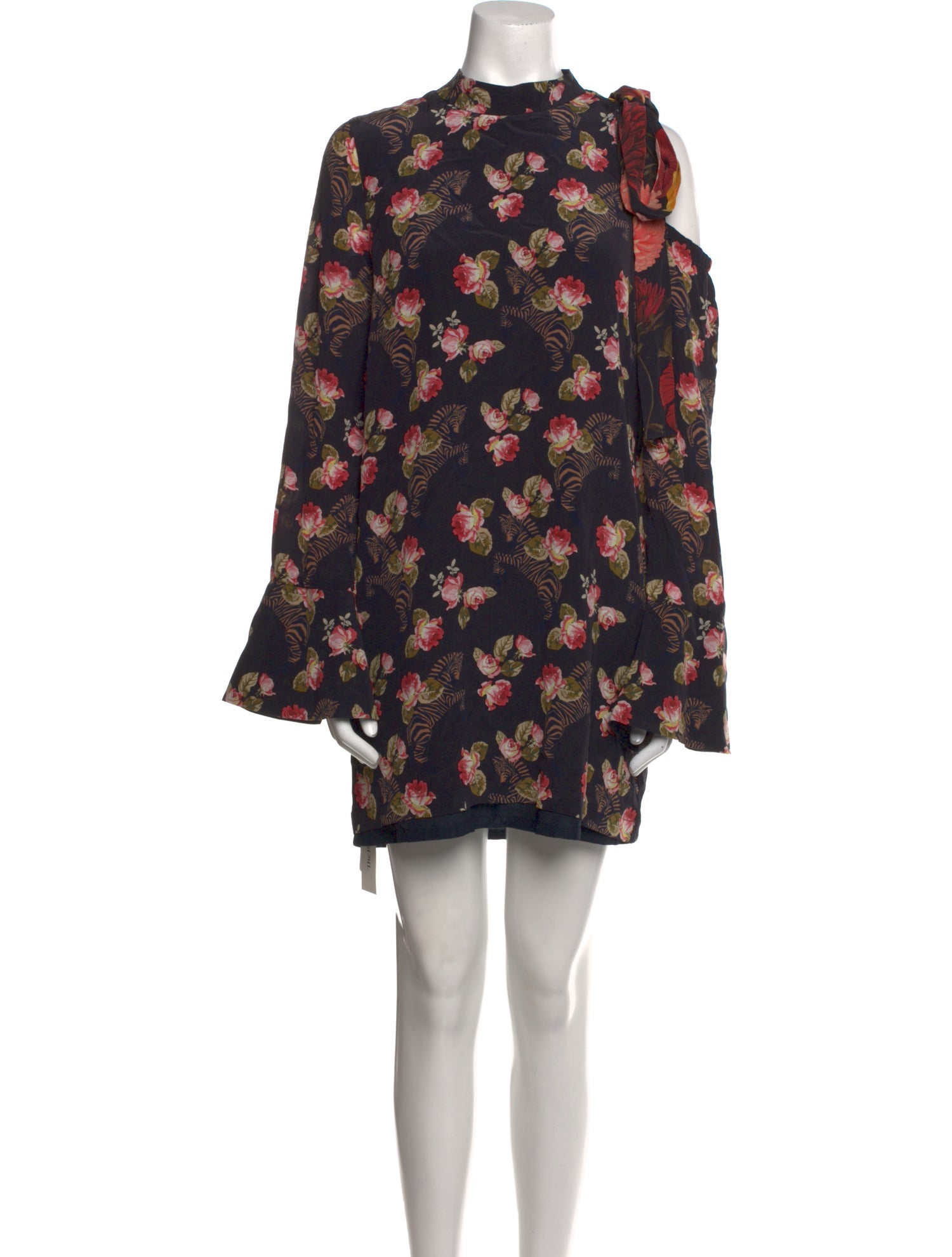 MOTHER OF ALL Silk Mini Dress