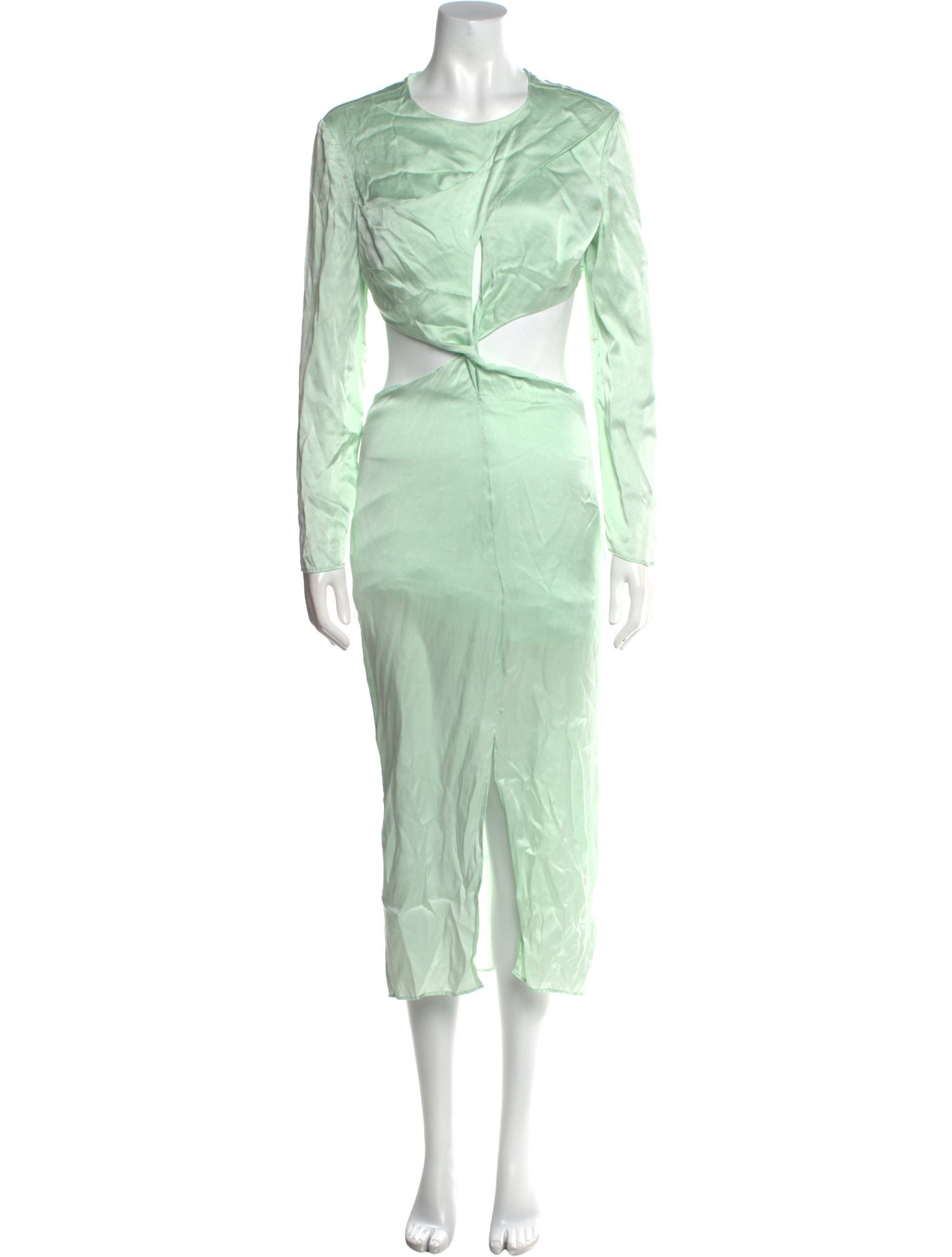 MOTHER OF ALL Silk Long Dress