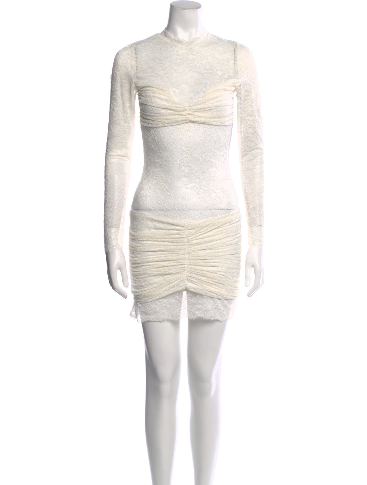 MOTHER OF ALL Crew Neck Mini Dress