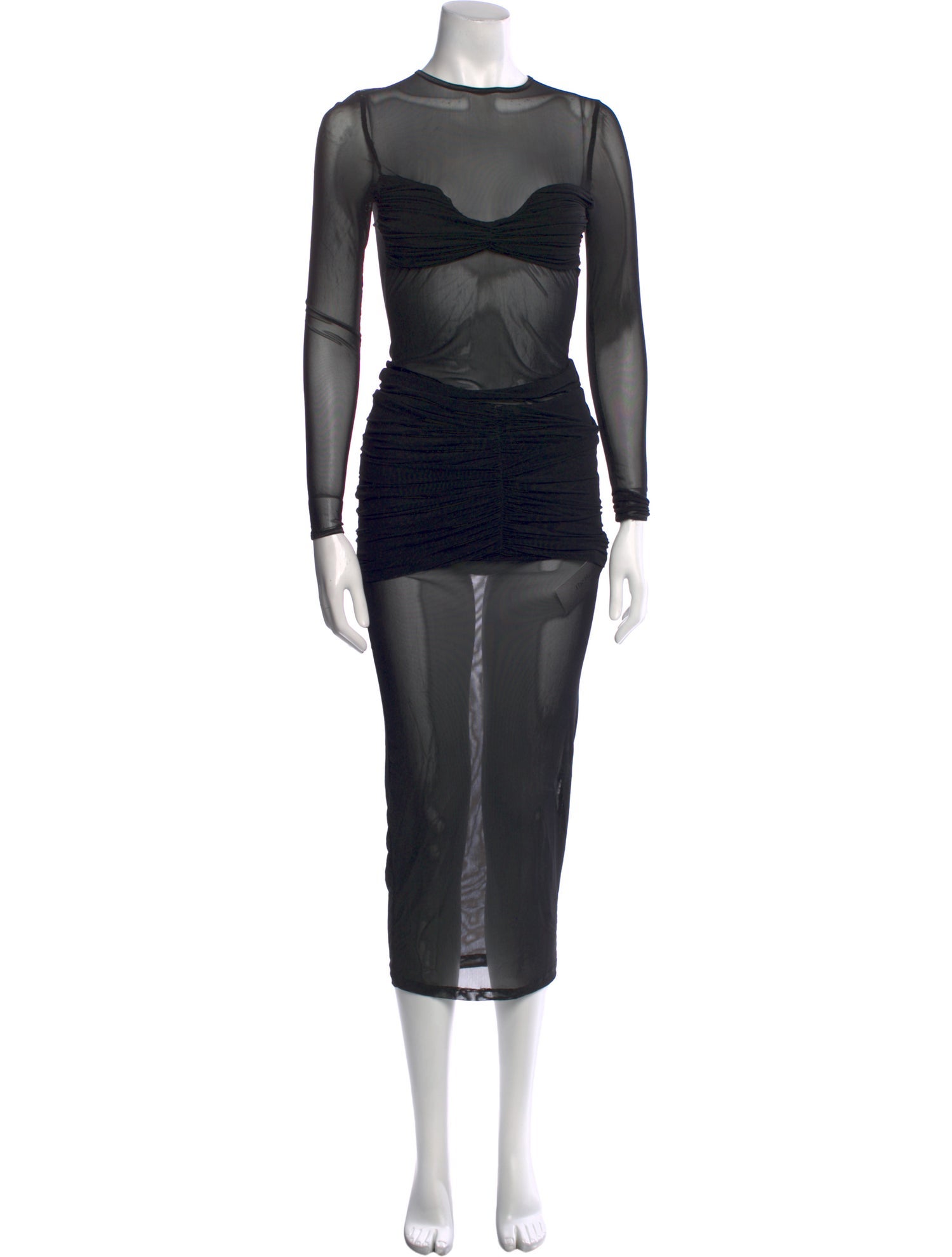 MOTHER OF ALL Crew Neck Long Dress