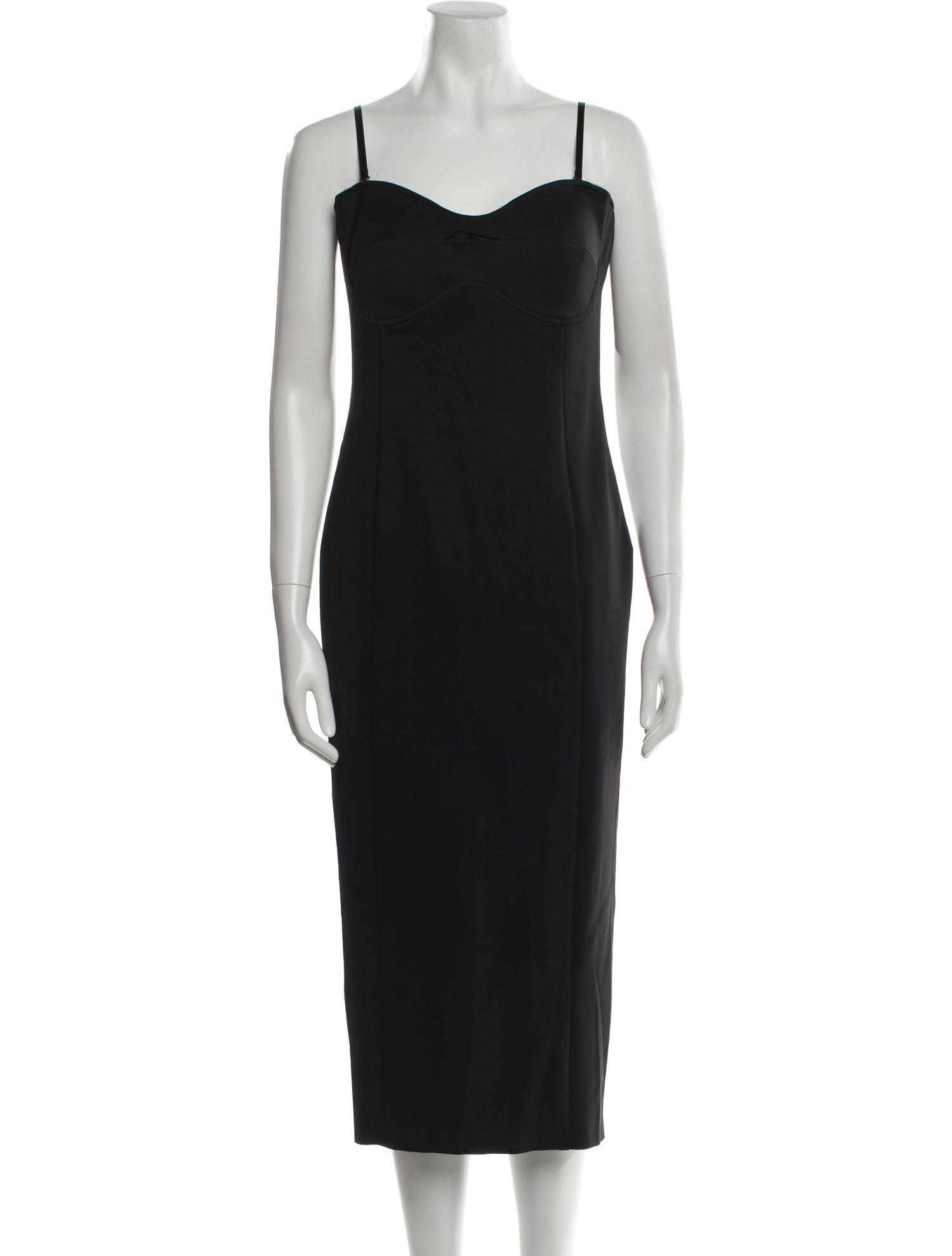MOTHER OF ALL Square Neckline Midi Length Dress