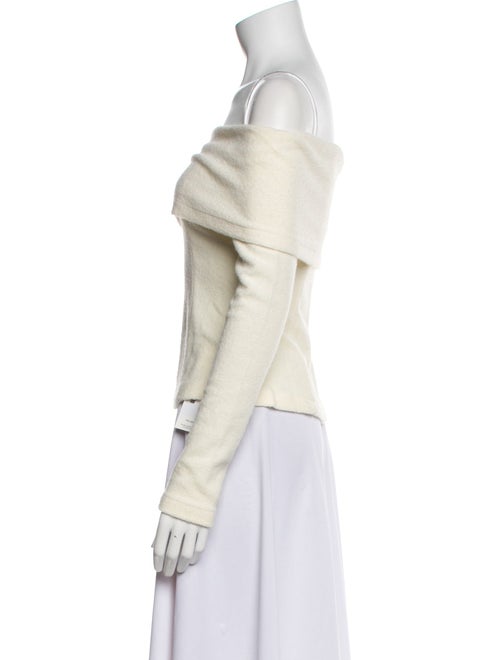 MOTHER OF ALL Off-The-Shoulder Long Sleeve Top