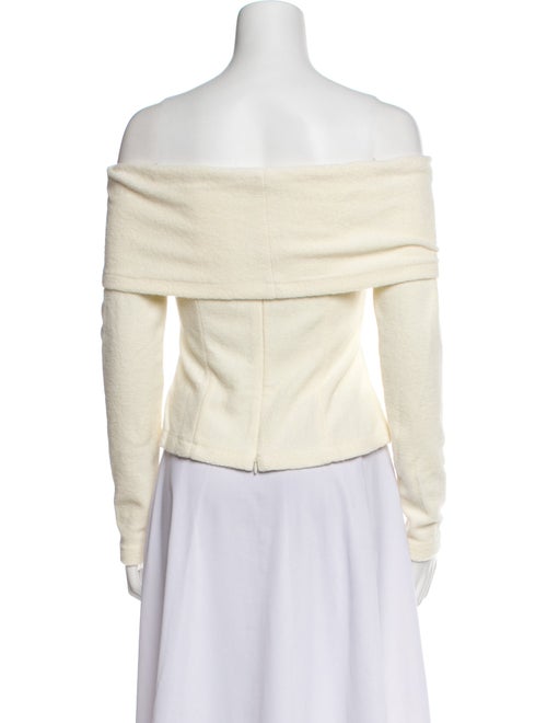 MOTHER OF ALL Off-The-Shoulder Long Sleeve Top