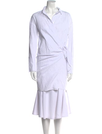 MOTHER OF ALL V-Neck Mini Dress