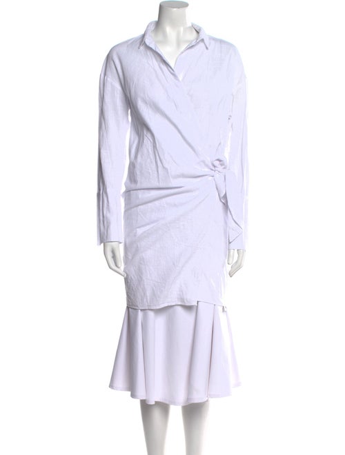 MOTHER OF ALL V-Neck Mini Dress