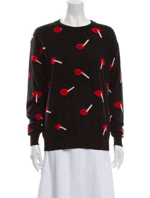 Moschino Couture Wool Printed Sweater Wool
