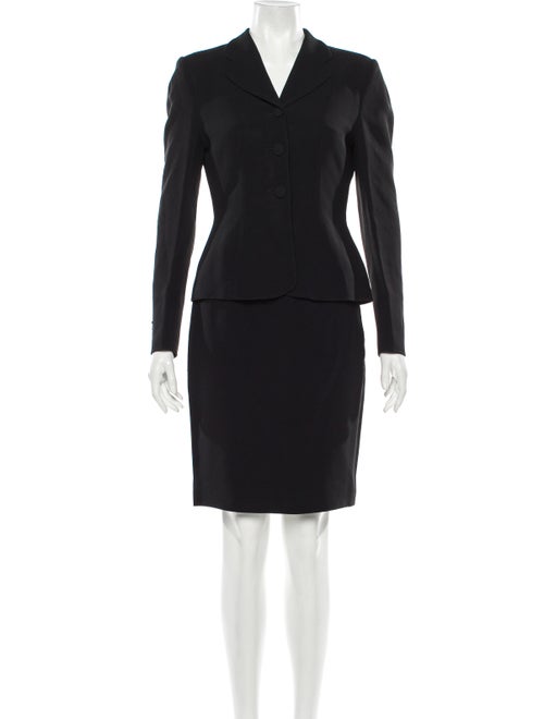 Moschino Couture Skirt Suit Black