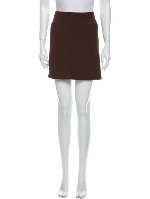 Moschino Couture Mini Skirt Brown