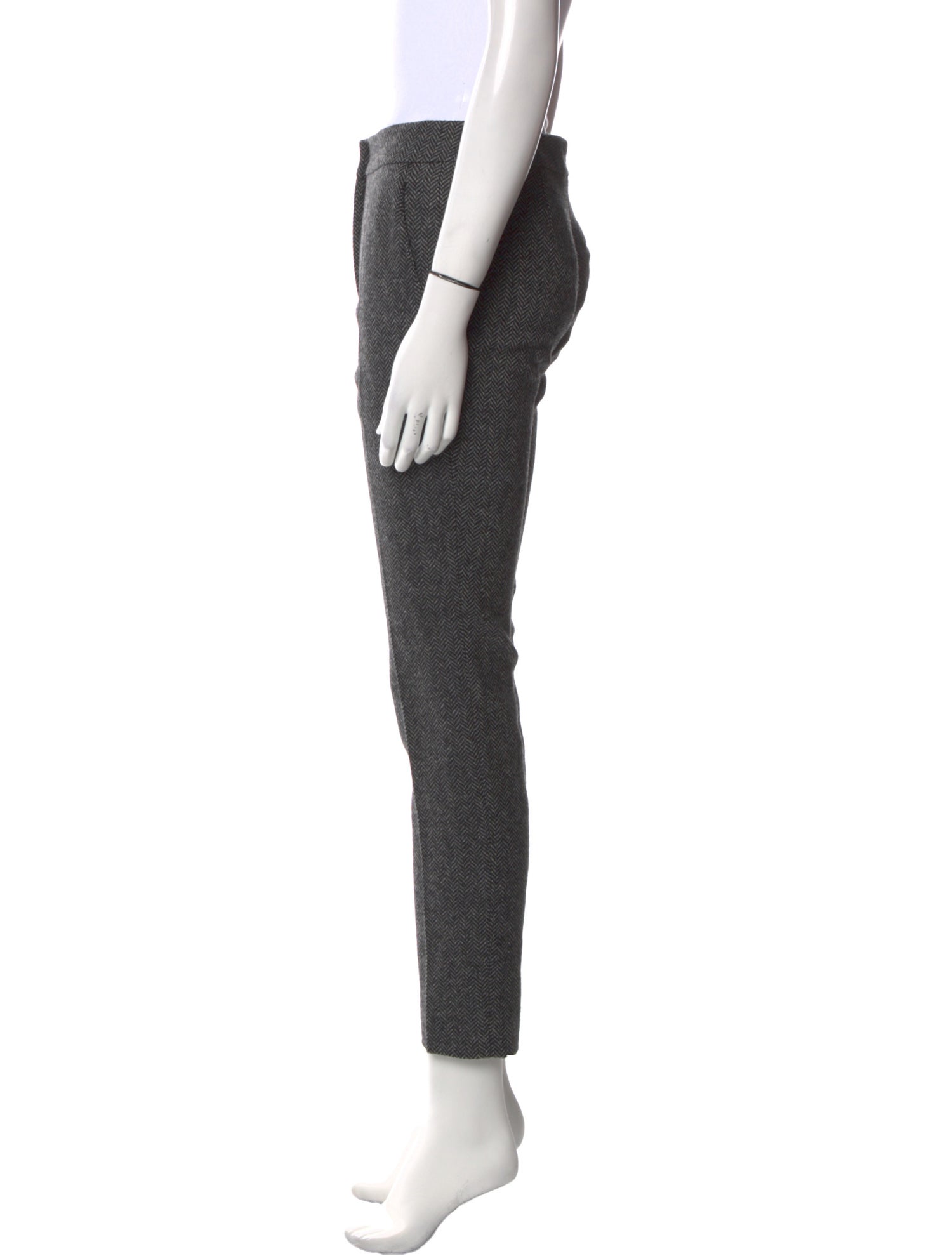 Moschino Couture Virgin Wool Straight Leg Pants w/ Tags