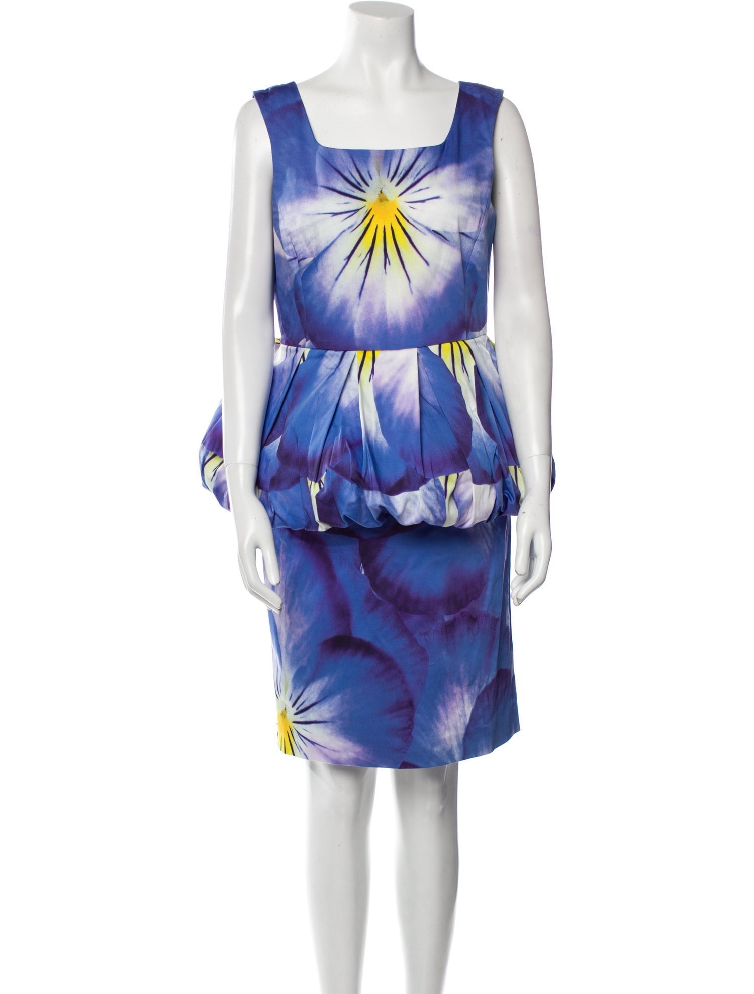 Moschino Couture Printed Knee-Length Dress w/ Tags