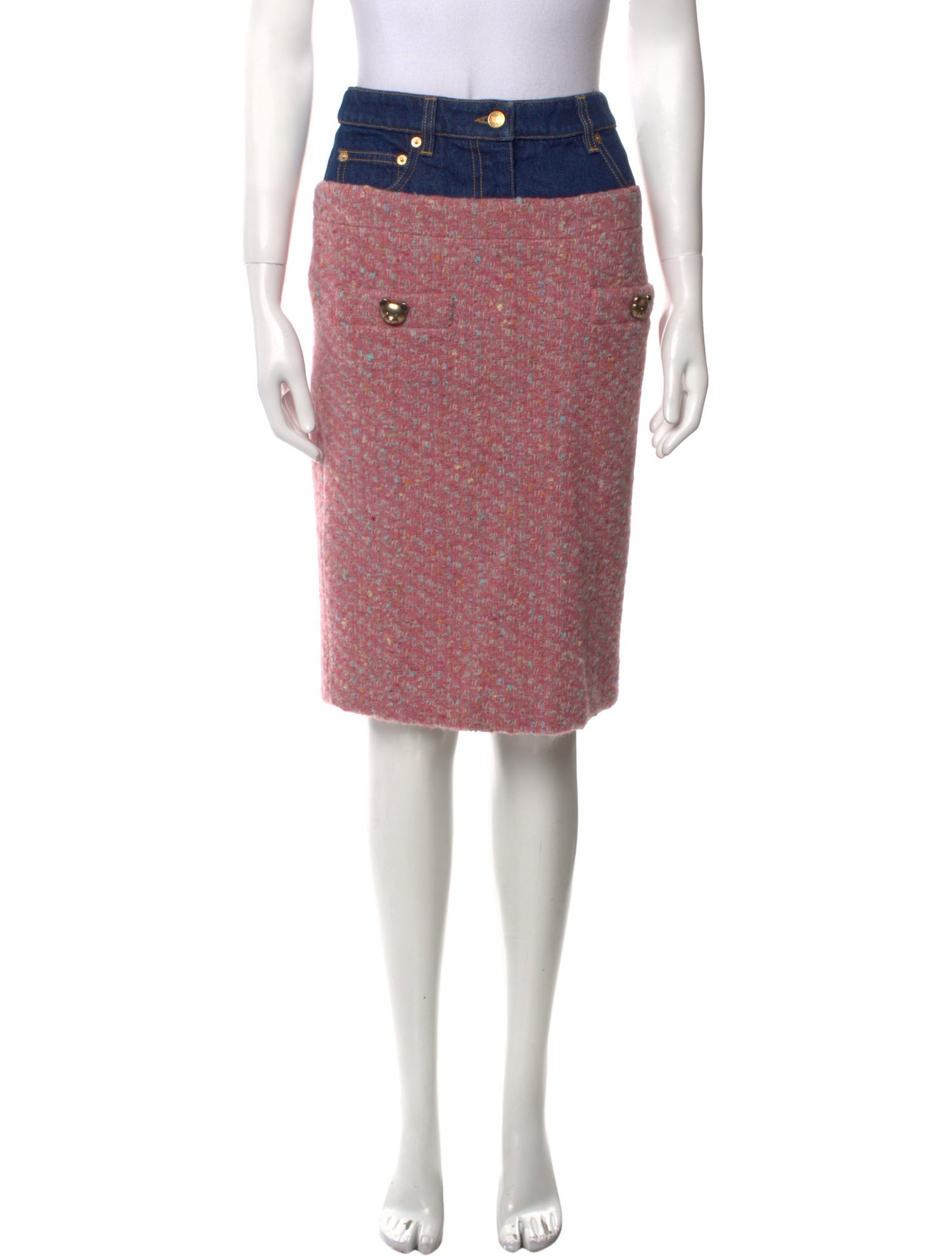 Moschino Couture Knee-Length Skirt w/ Tags