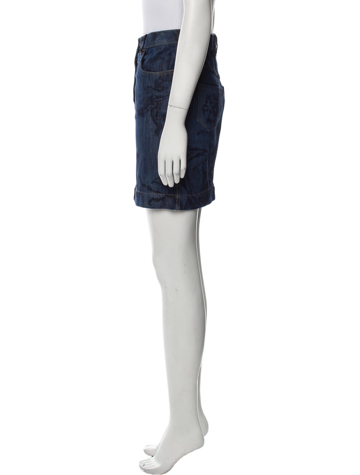 Moschino Couture Graphic Print Mini Skirt w/ Tags