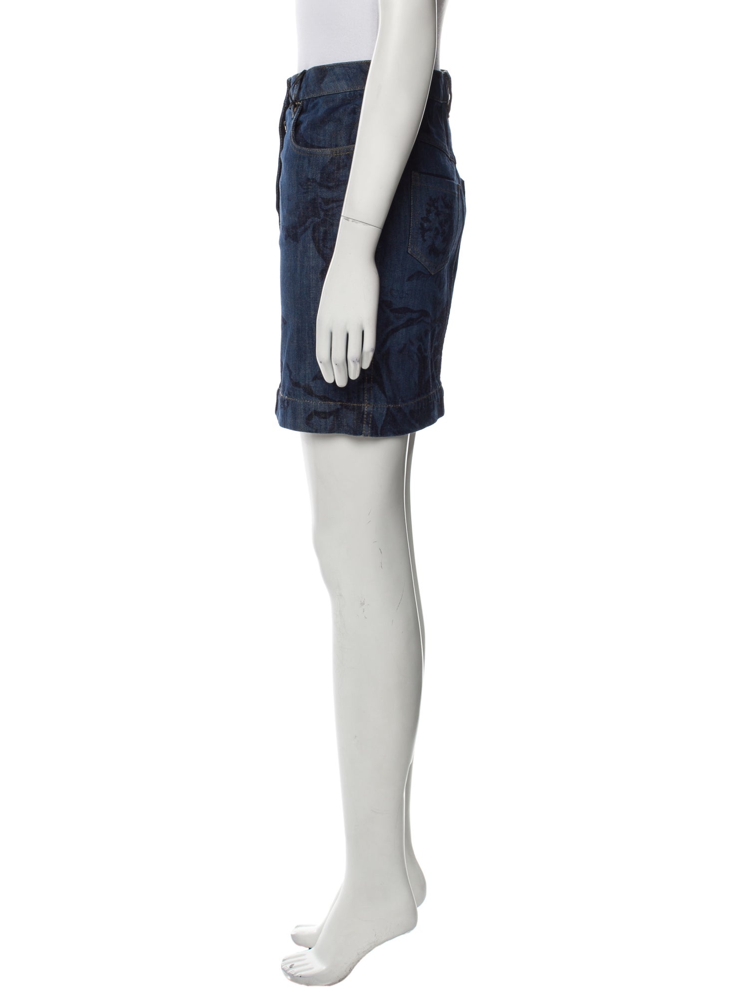 Moschino Couture Printed Mini Skirt w/ Tags