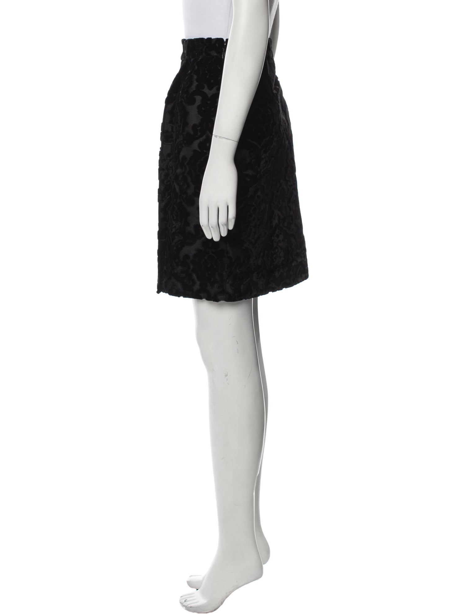 Moschino Couture Printed Mini Skirt