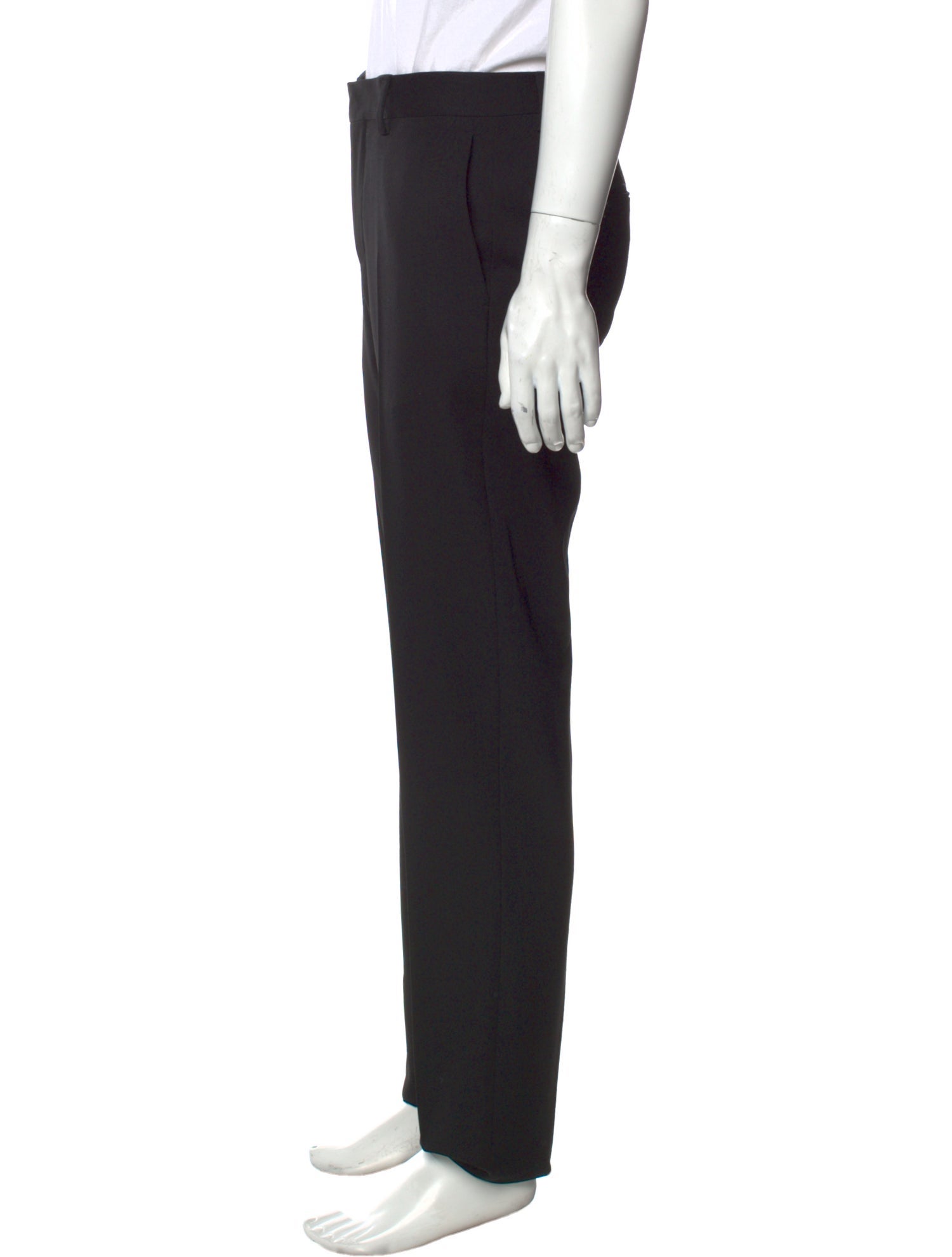 Moschino Couture Virgin Wool Dress Pants