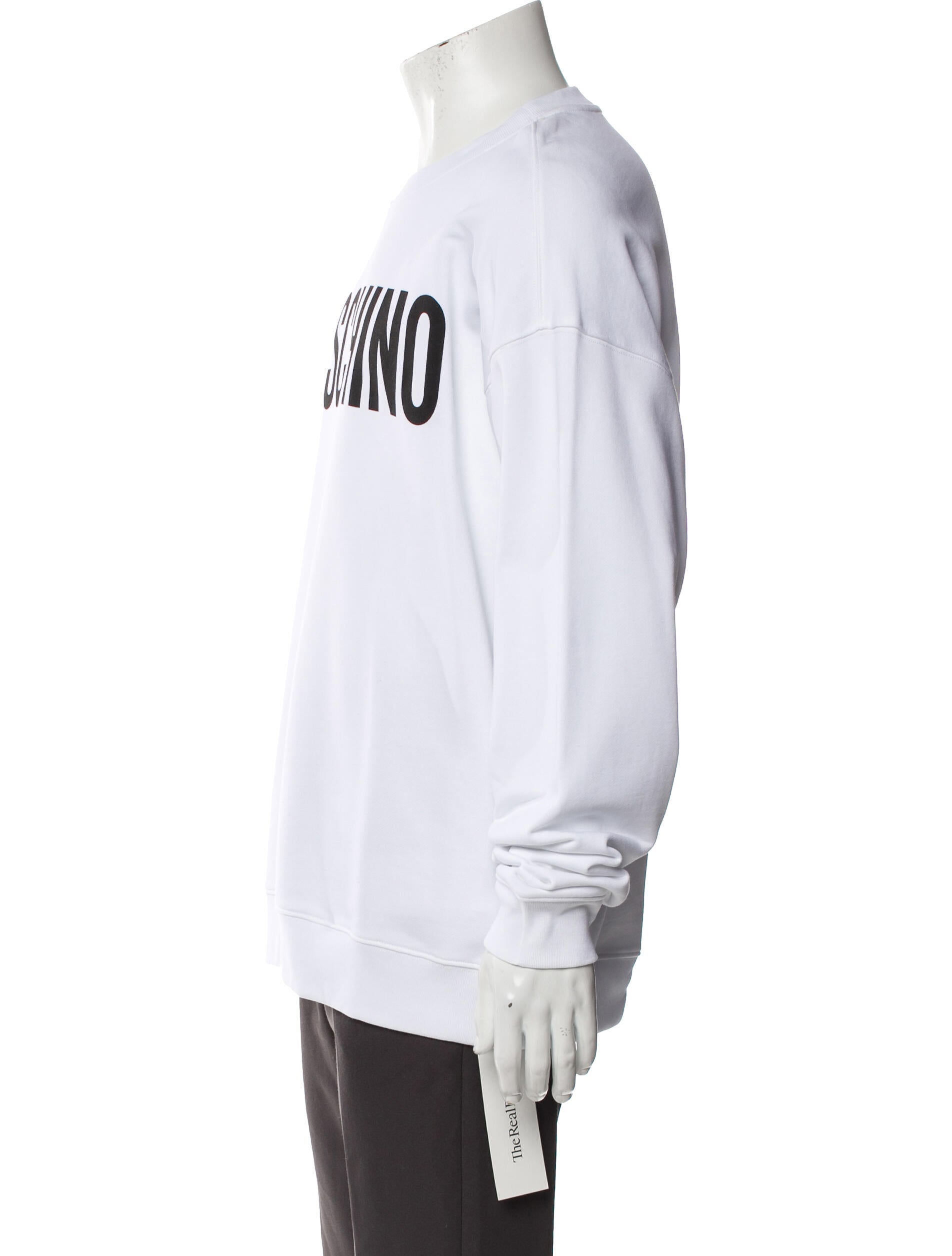 Moschino Couture Graphic Print Crew Neck Sweatshirt