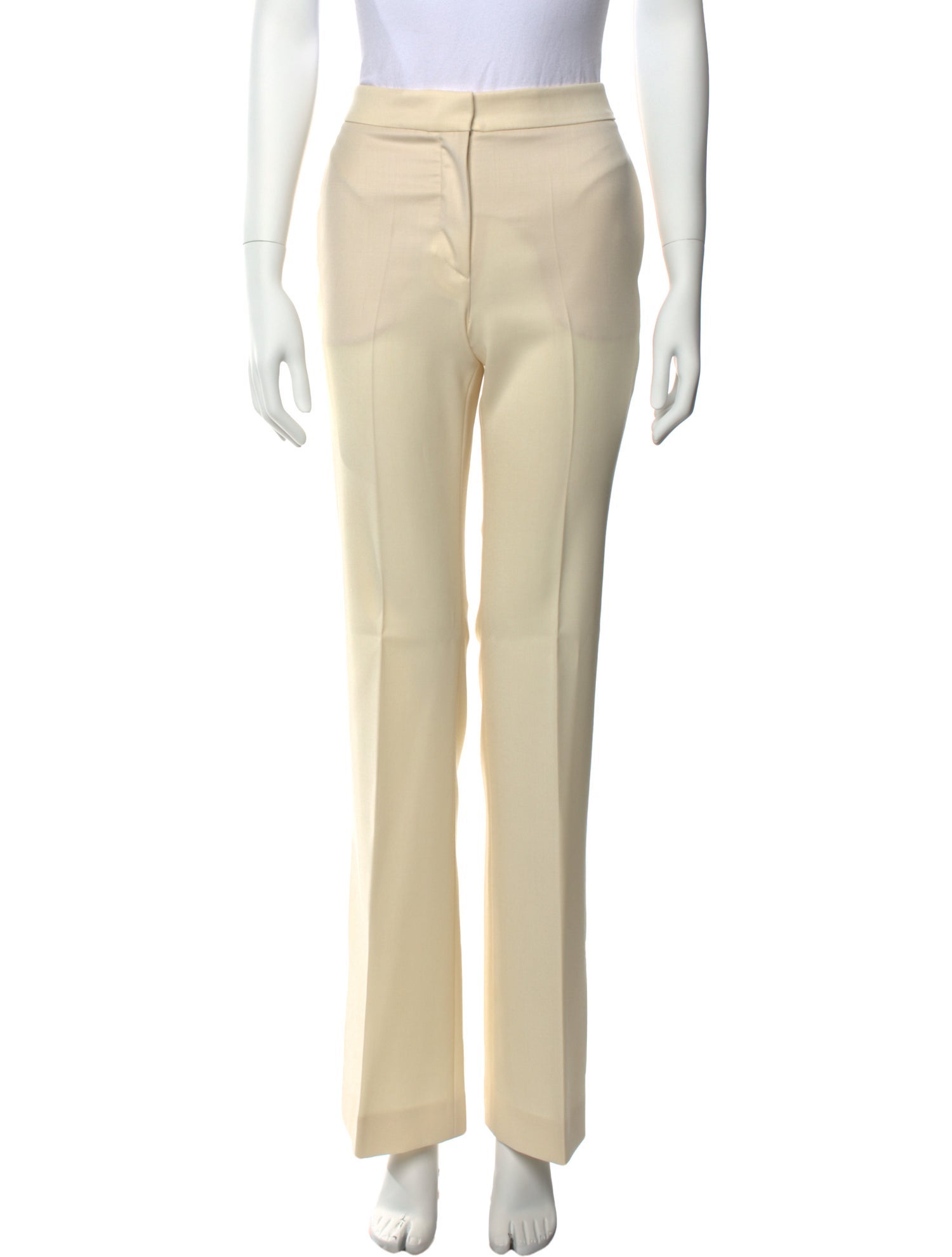 Moschino Couture Virgin Wool Wide Leg Pants w/ Tags