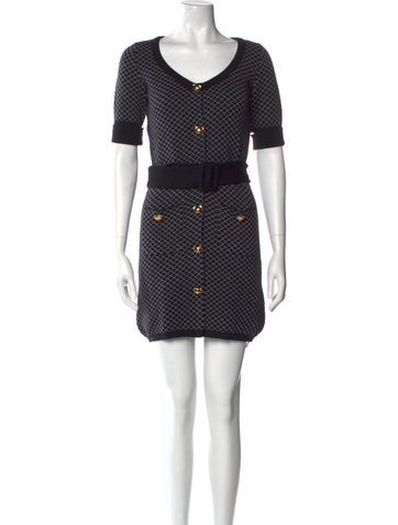 Moschino Couture Dresses Virgin Wool Mini Dress US 4 | S