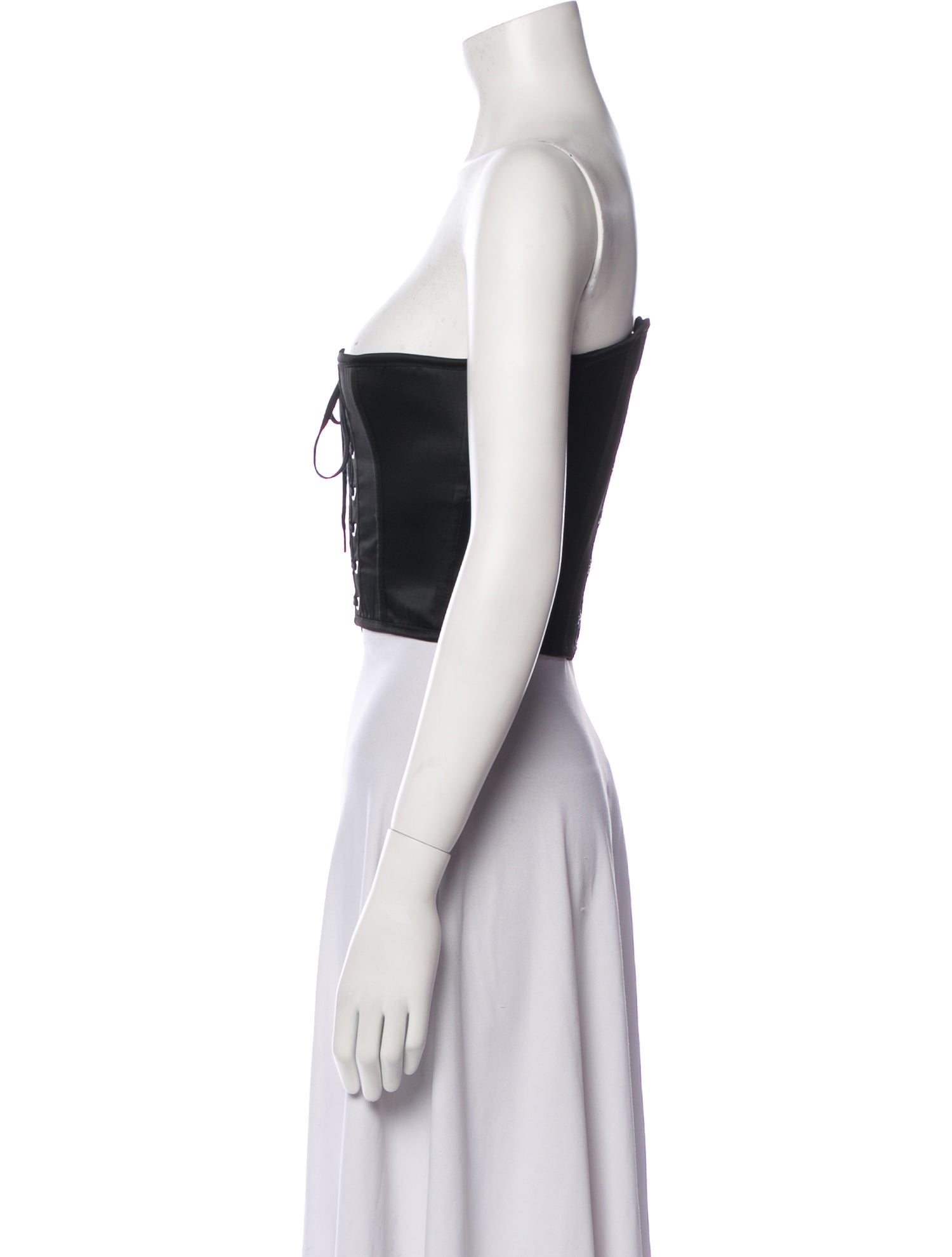 Moschino Couture Strapless Crop Top w/ Tags