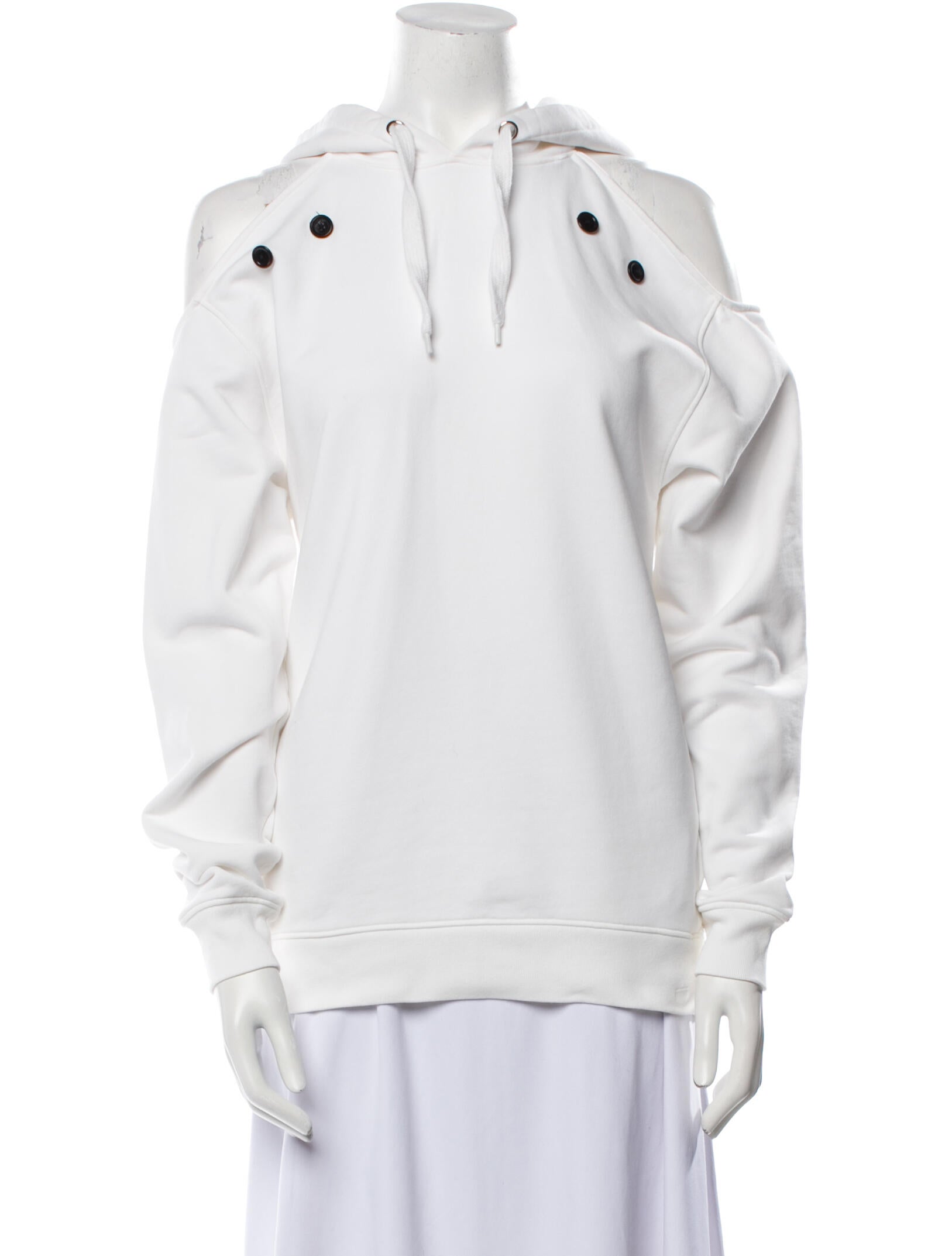 Moschino Couture Mock Neck Long Sleeve Sweatshirt