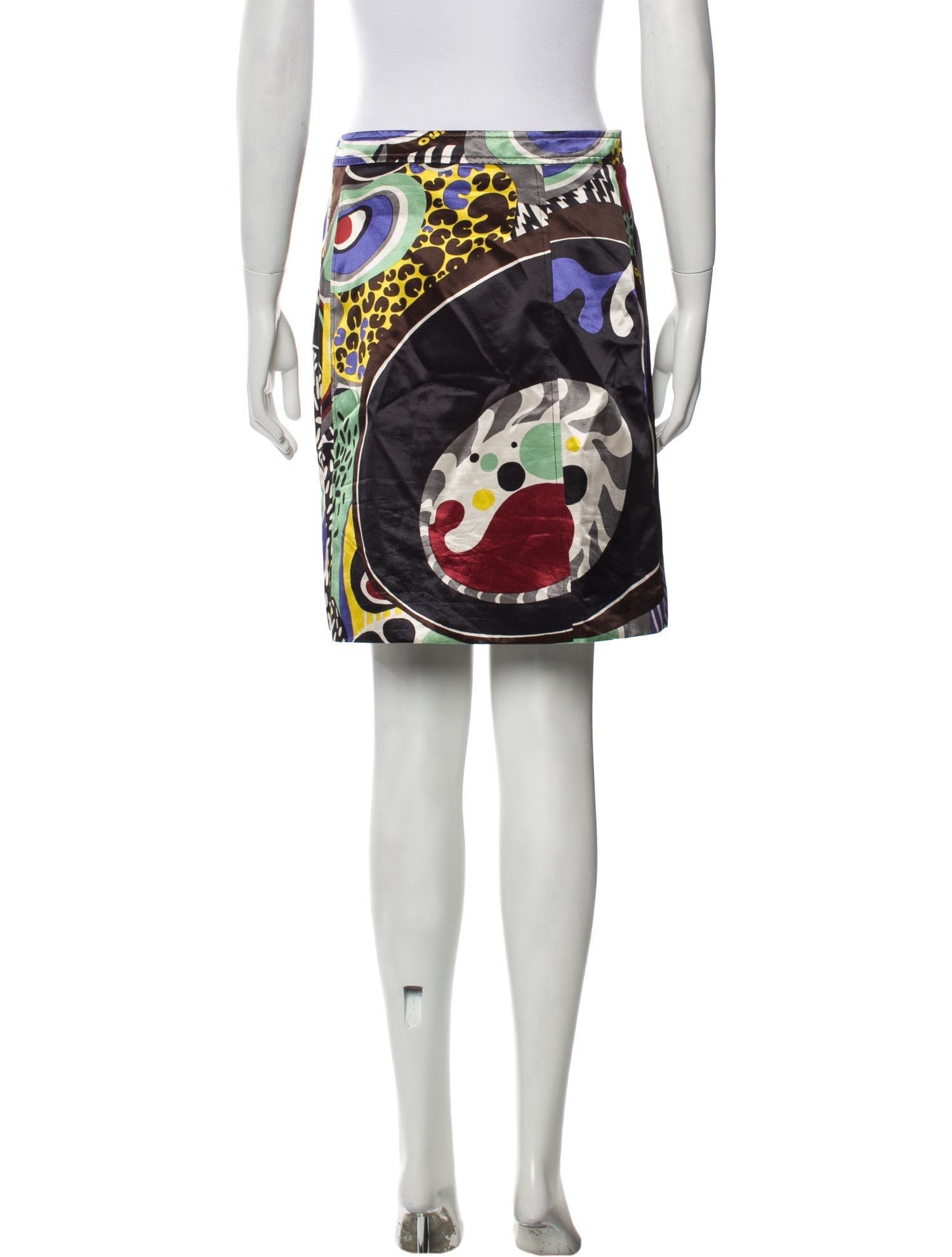 Moschino Couture Printed Mini Skirt w/ Tags