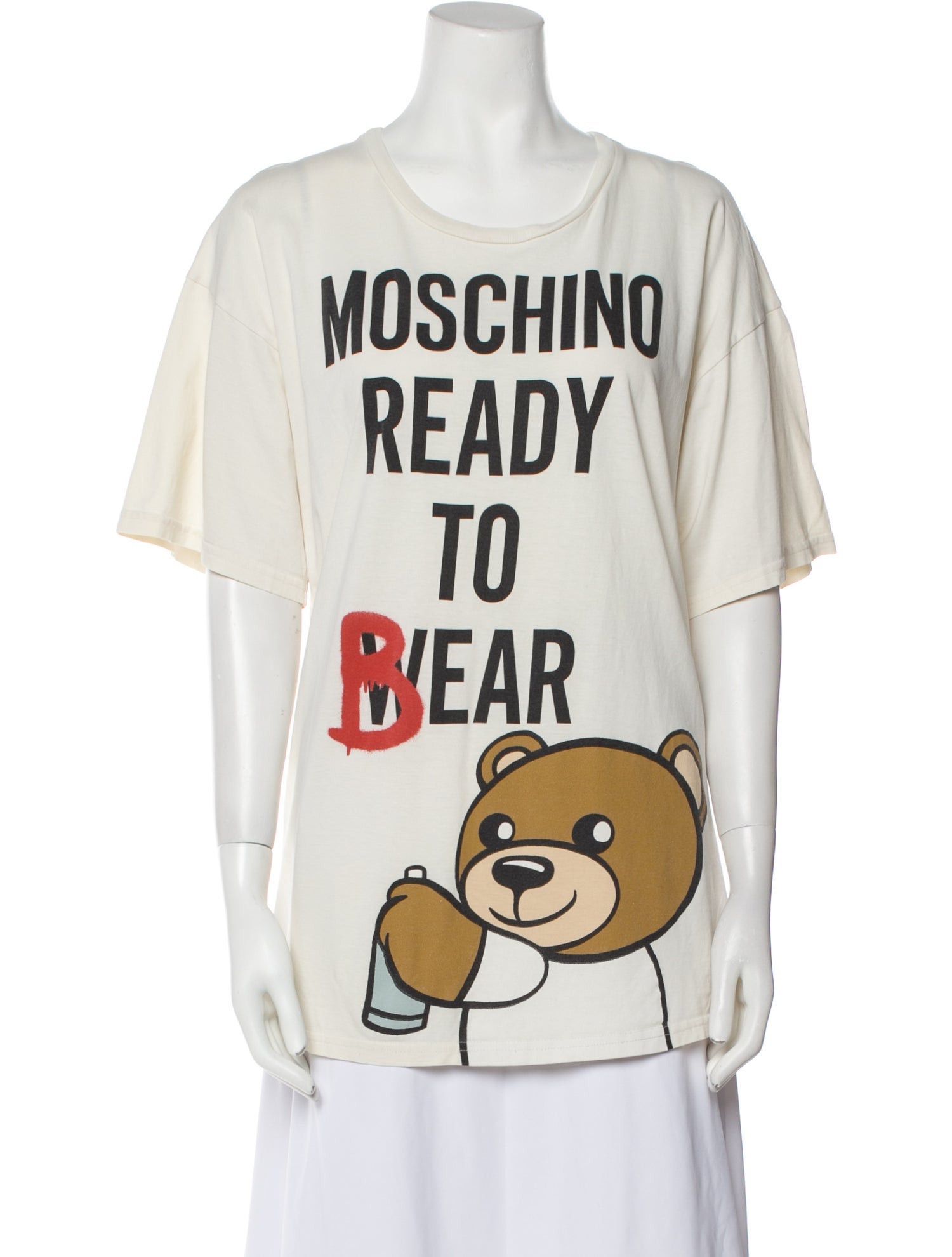 Moschino Couture Graphic Print Crew Neck T-Shirt