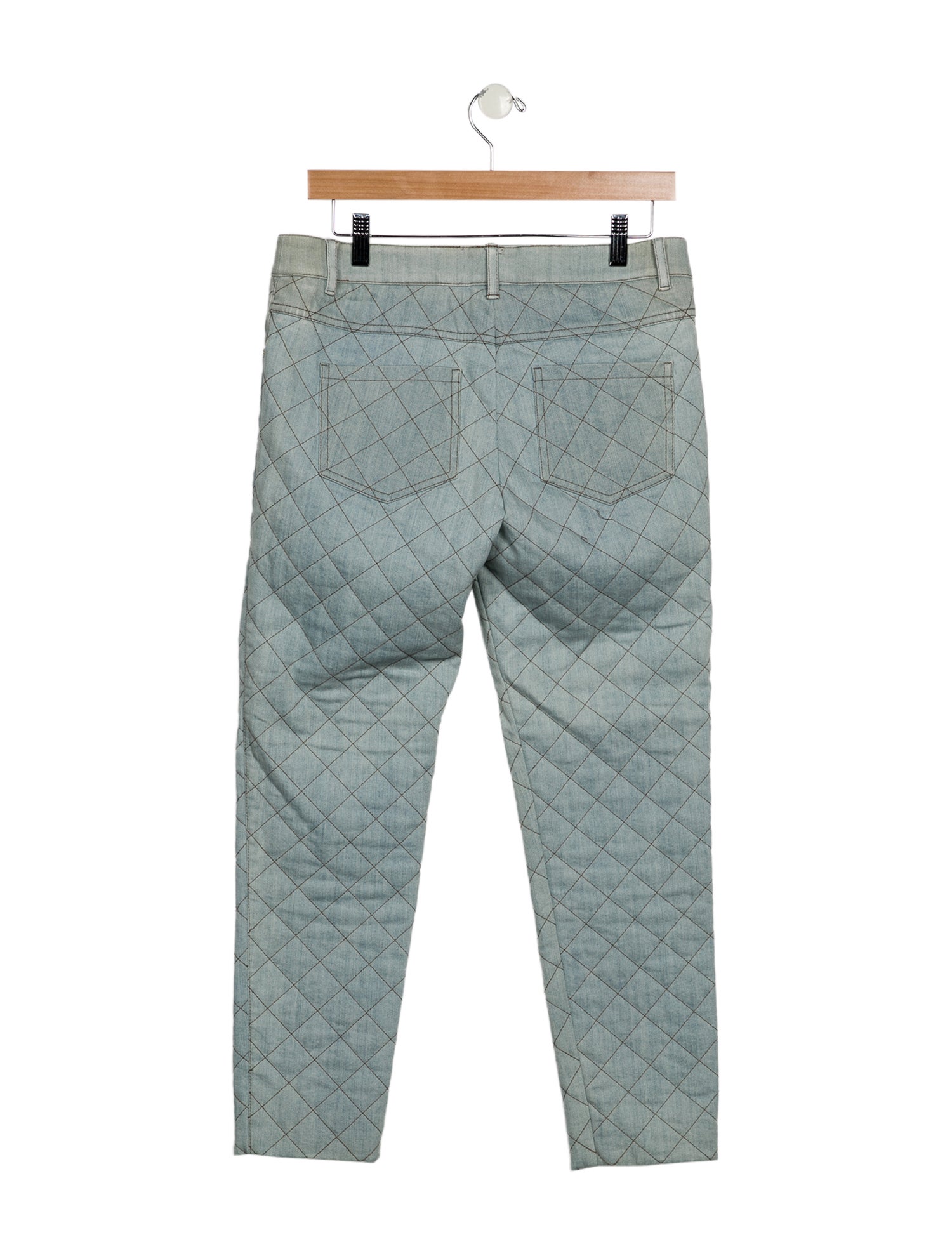 Moschino Couture Printed Skinny Leg Pants