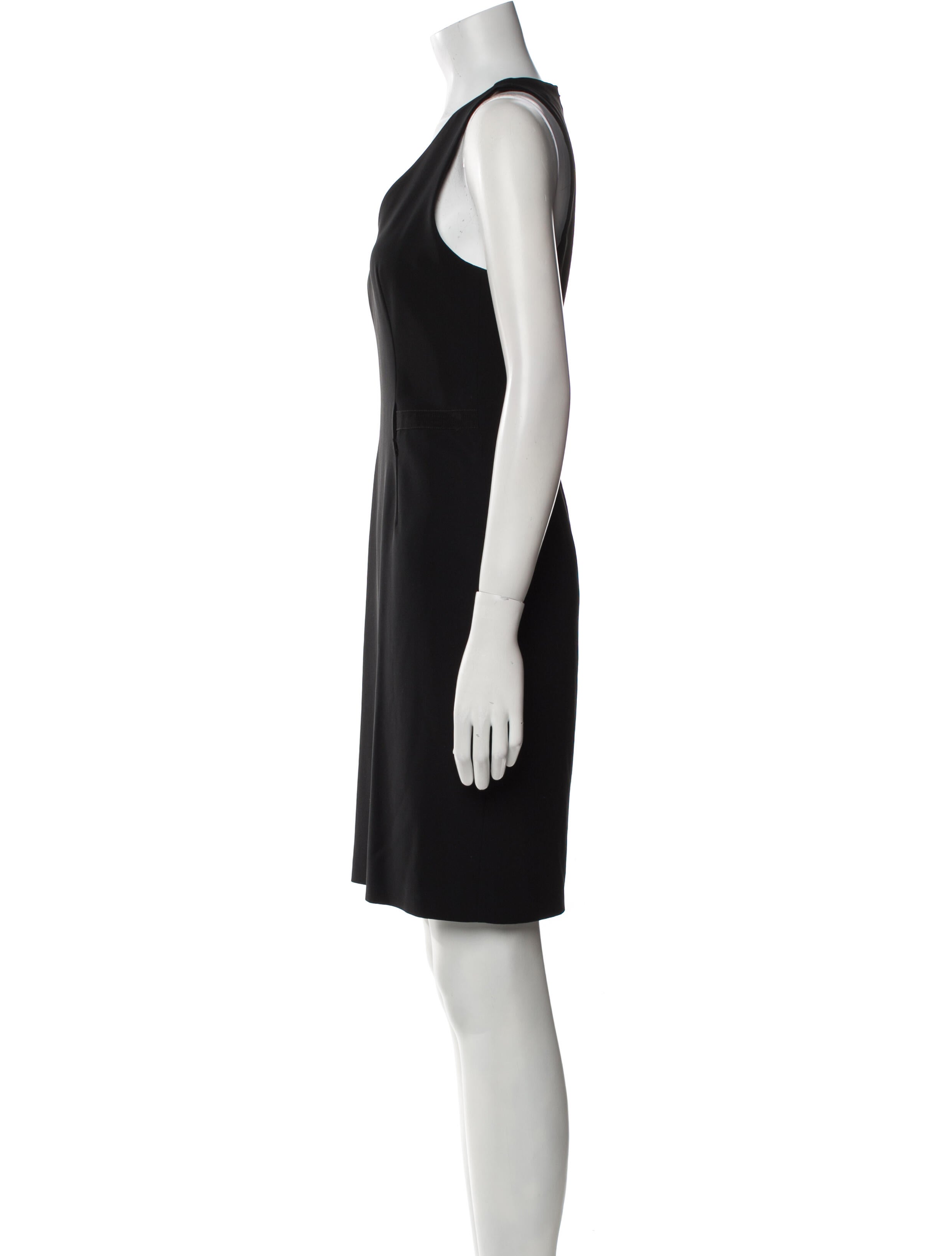 Moschino Couture V-Neck Mini Dress