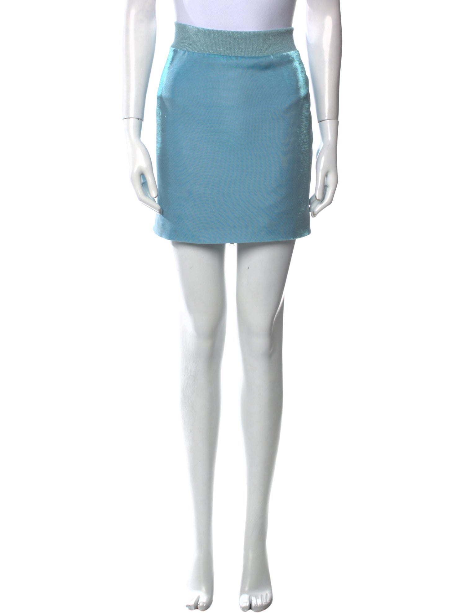 スカート MOSCHINO COUTURE Woman Skirt Blue 01185422 0349 Moschino Denim Mini Skirt | Blue | FARFETCH
