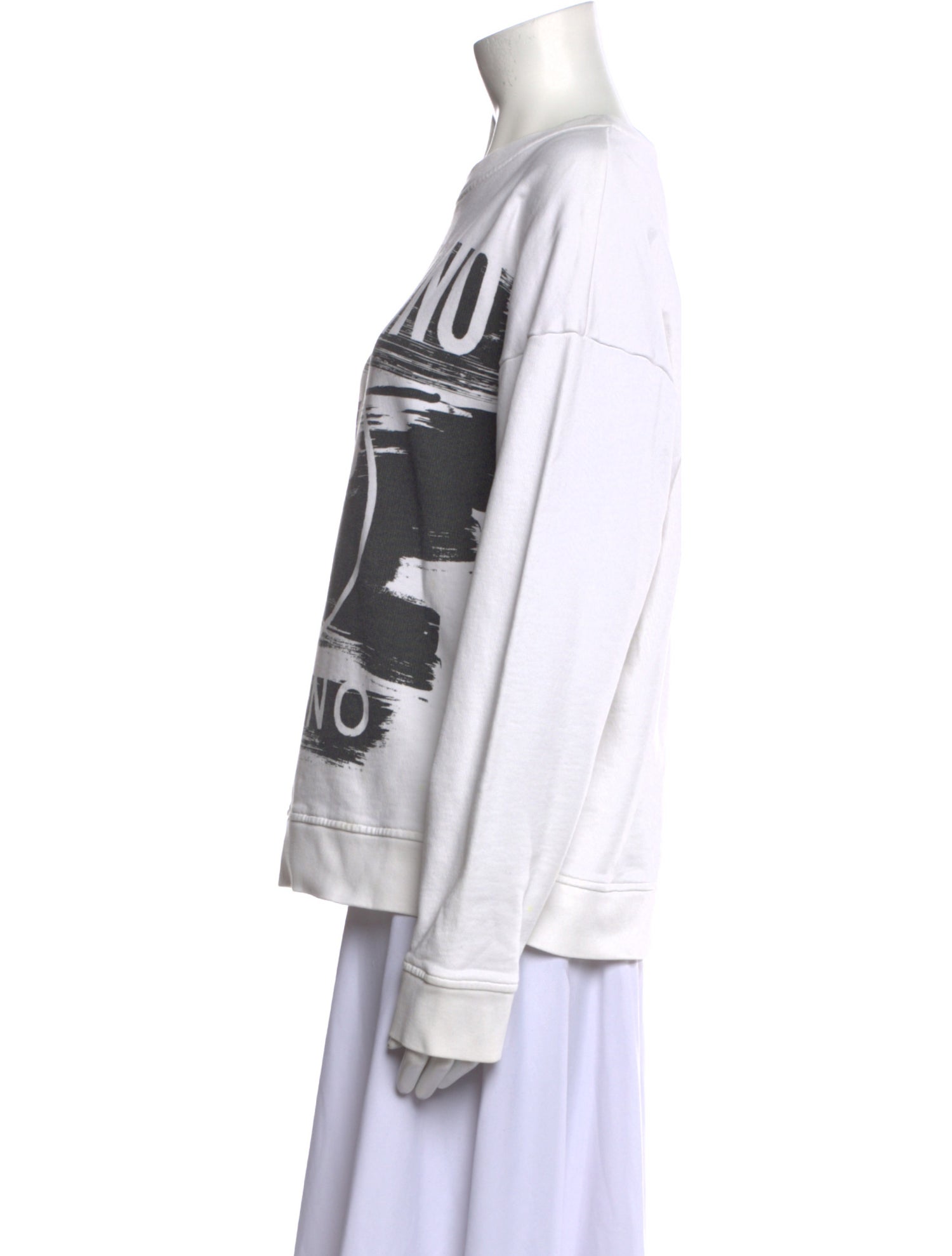 Moschino Couture Graphic Print Crew Neck Sweatshirt