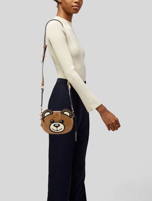 Moschino Couture Leather Crossbody Bag