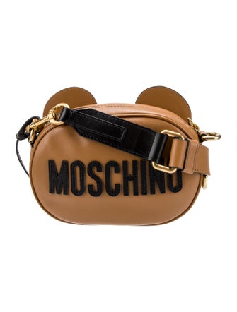 Moschino Couture Leather Crossbody Bag