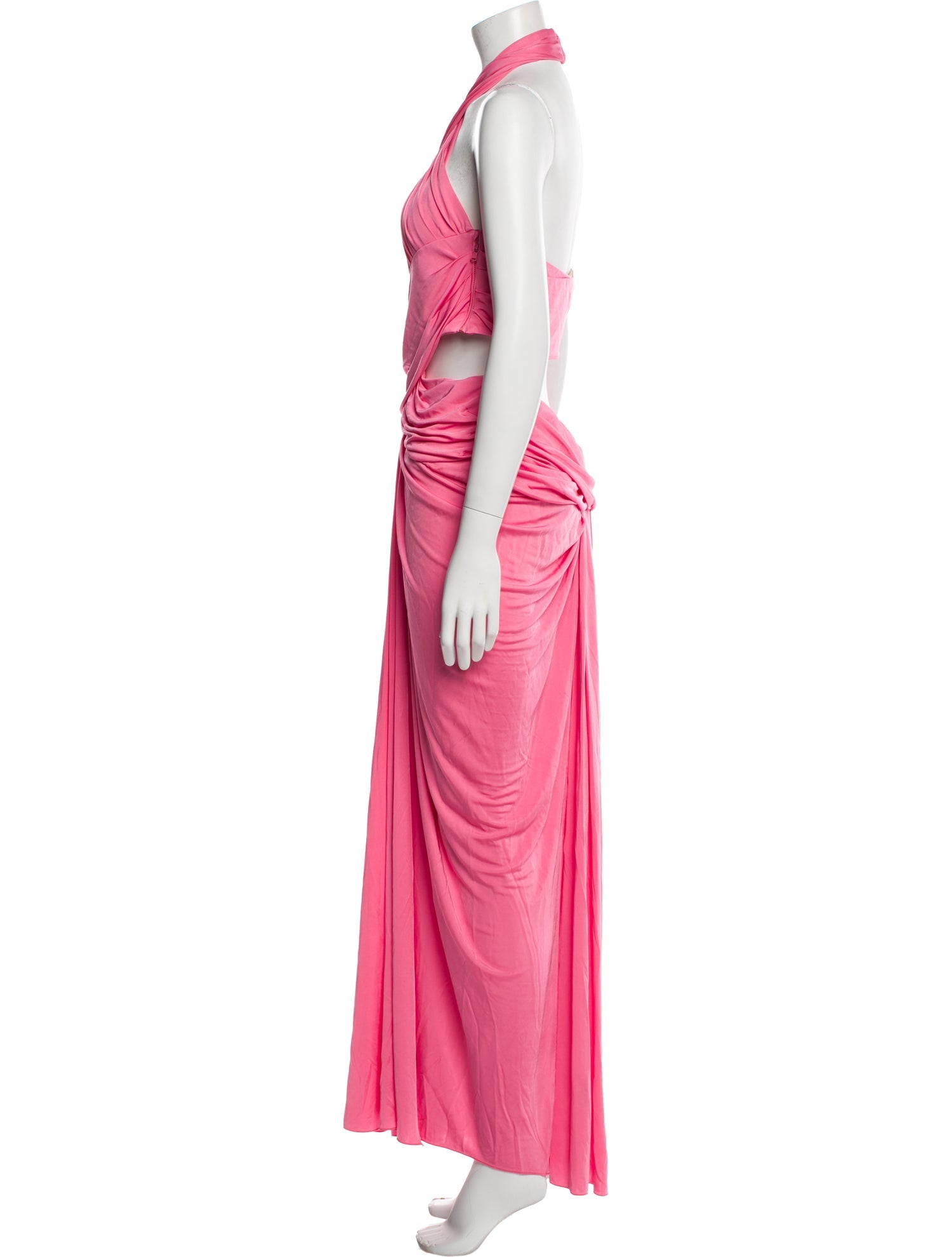 Moschino Couture Halterneck Midi Length Dress