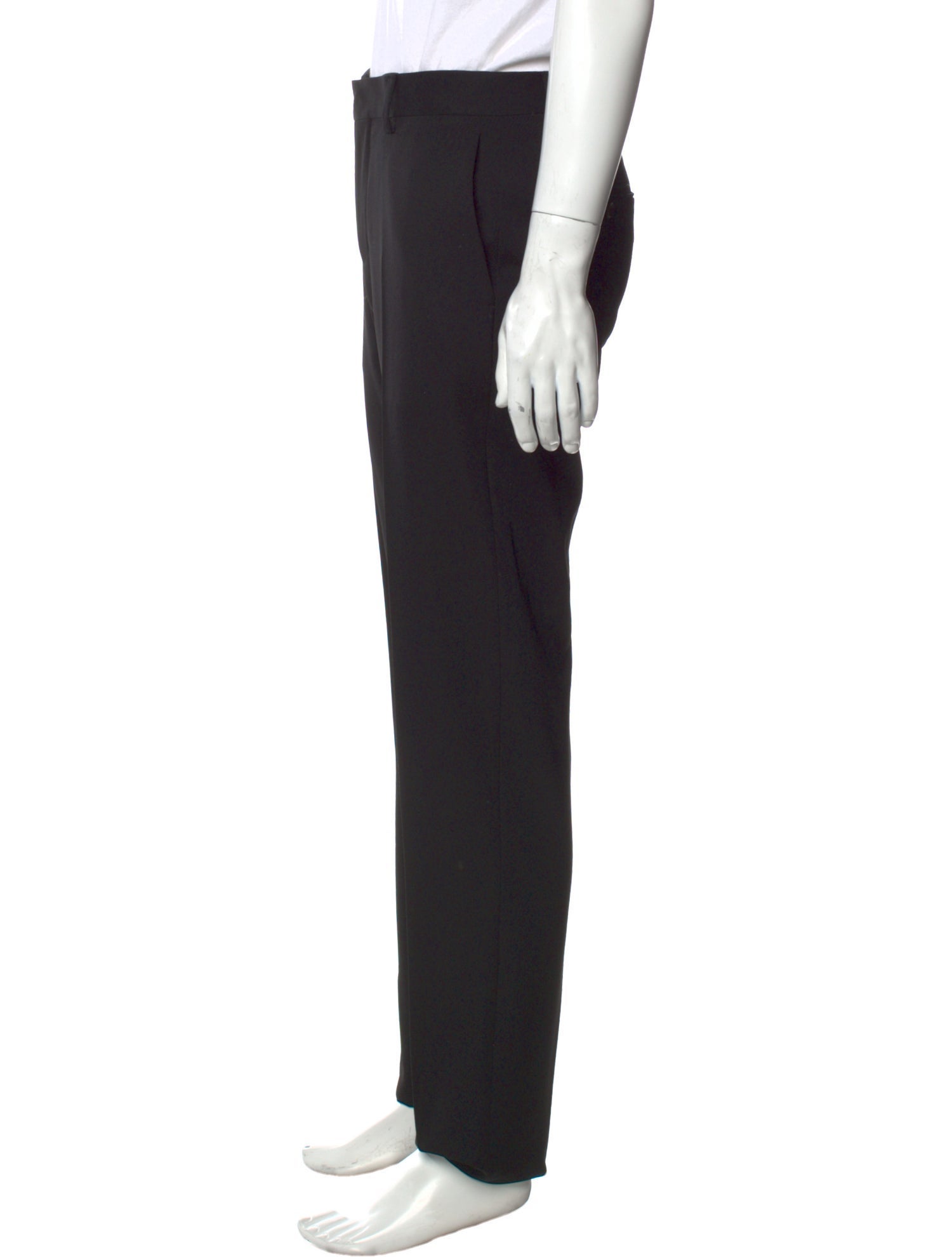 Moschino Couture Virgin Wool Dress Pants