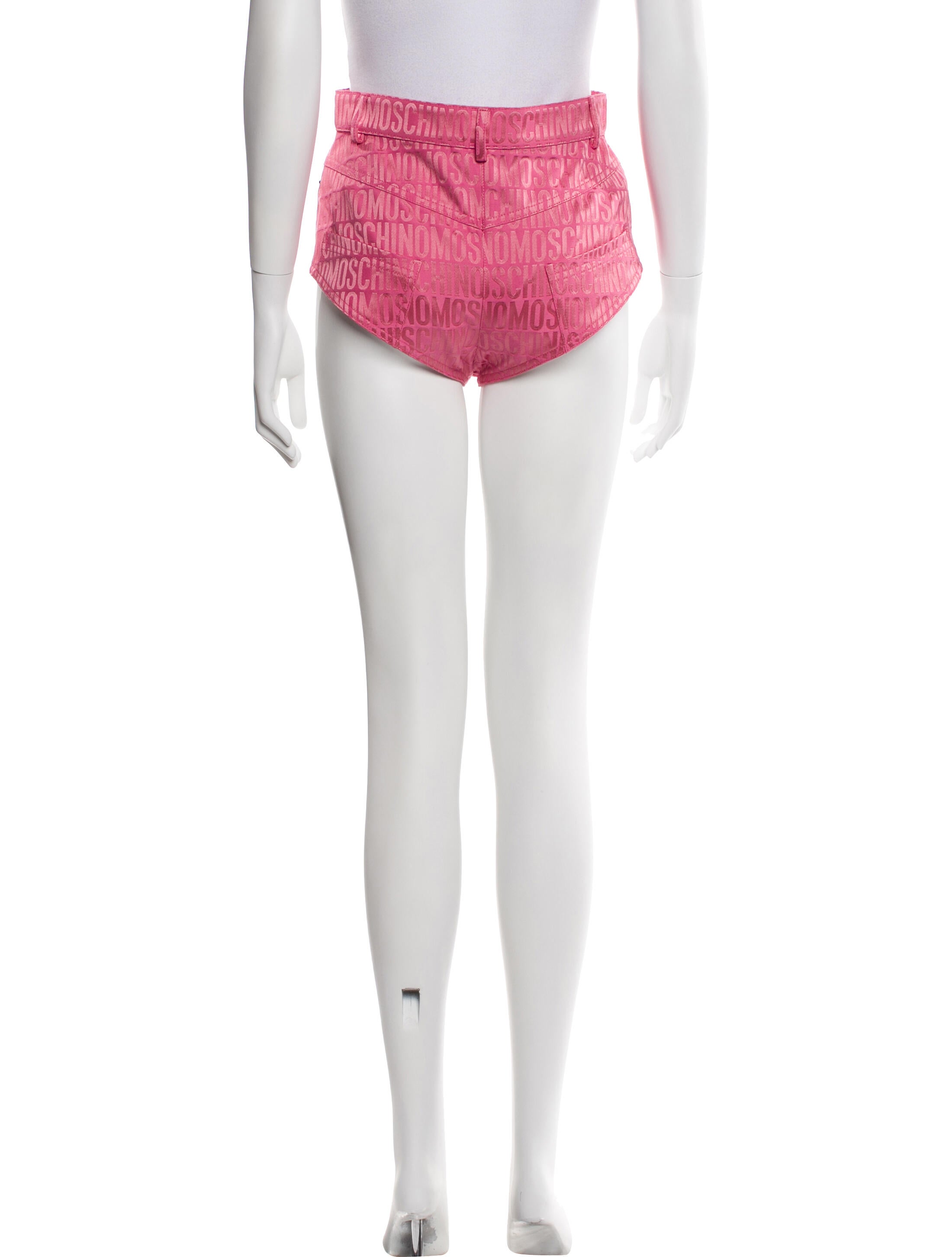 Moschino Couture Printed Mini Shorts w/ Tags