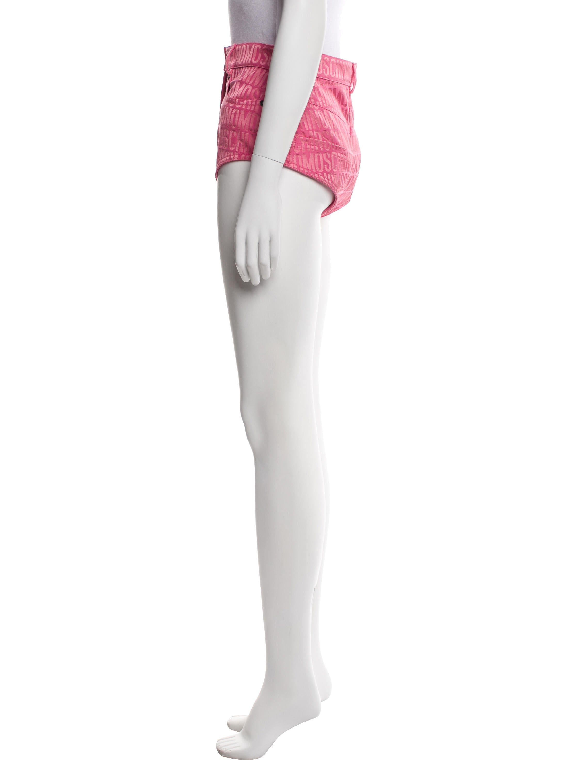 Moschino Couture Printed Mini Shorts w/ Tags