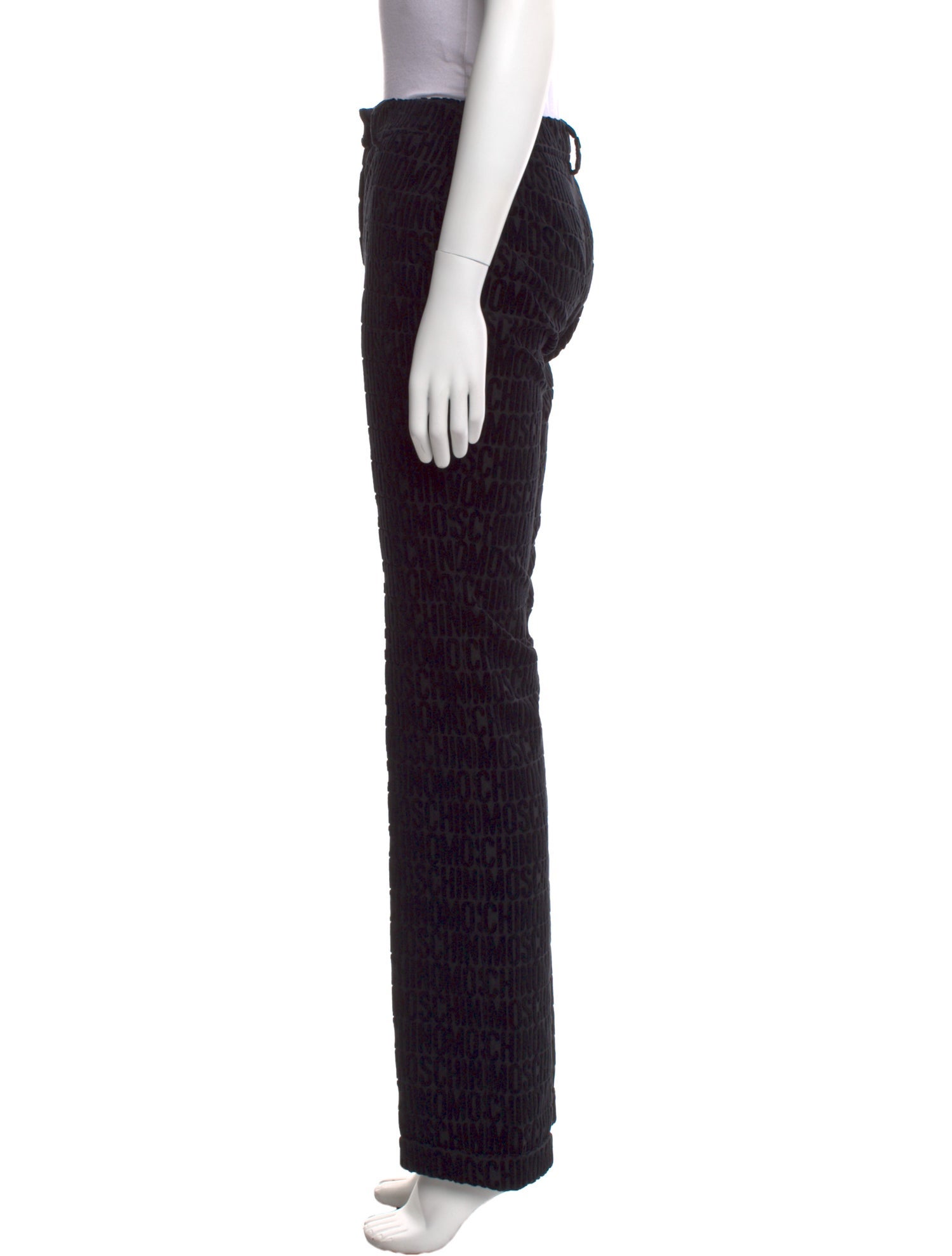 Moschino Couture Printed Wide Leg Pants w/ Tags