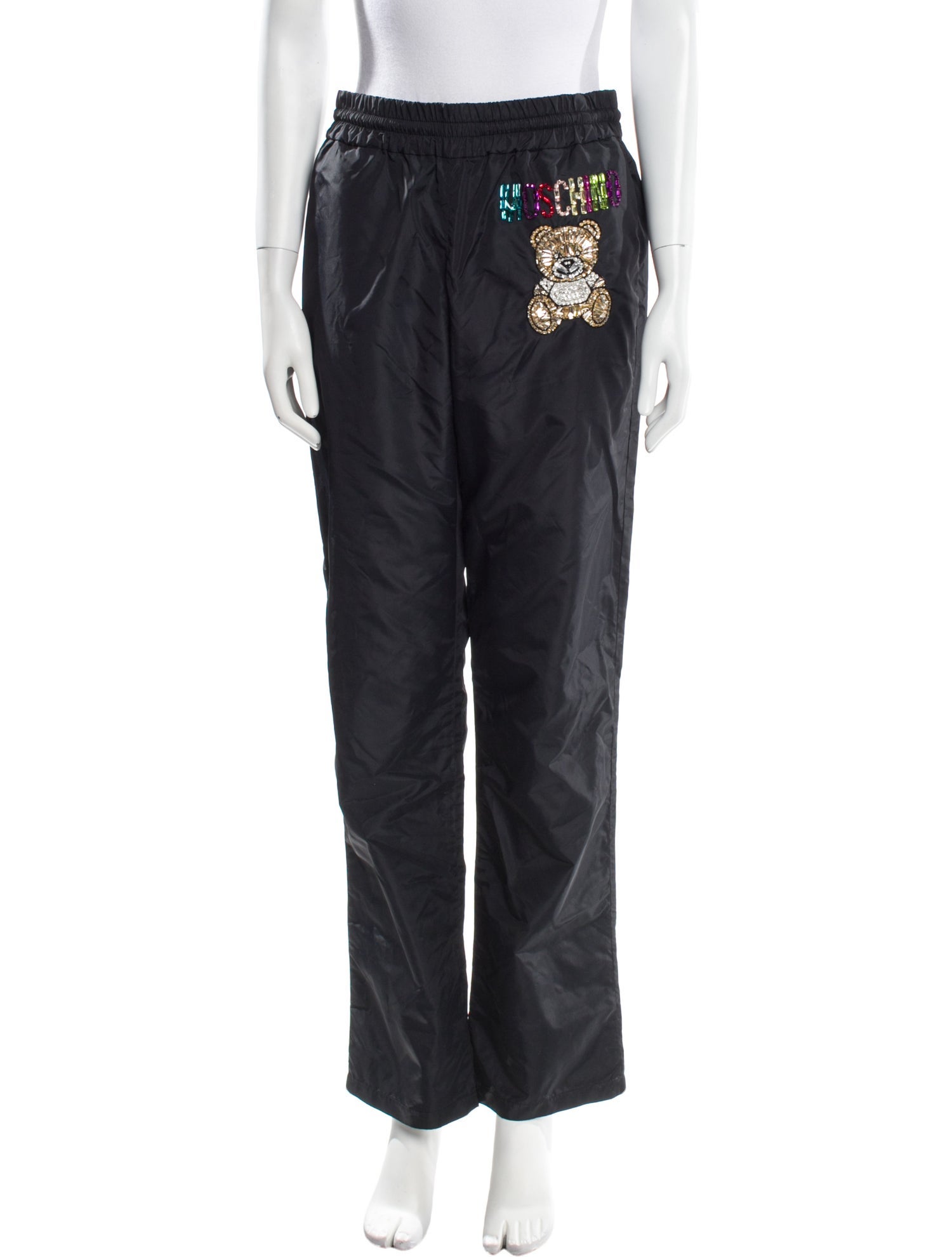 Moschino Couture Printed Straight Leg Pants