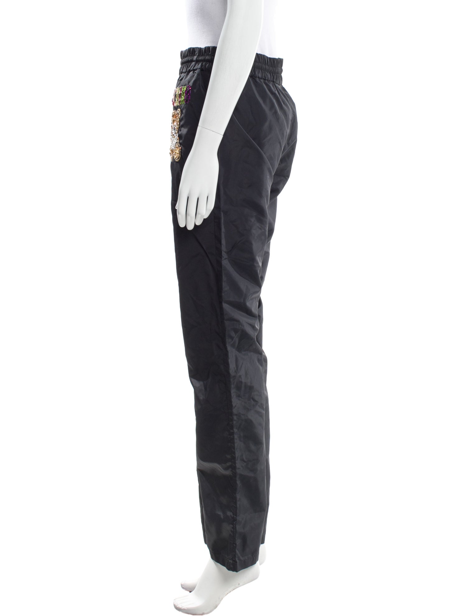 Moschino Couture Printed Straight Leg Pants