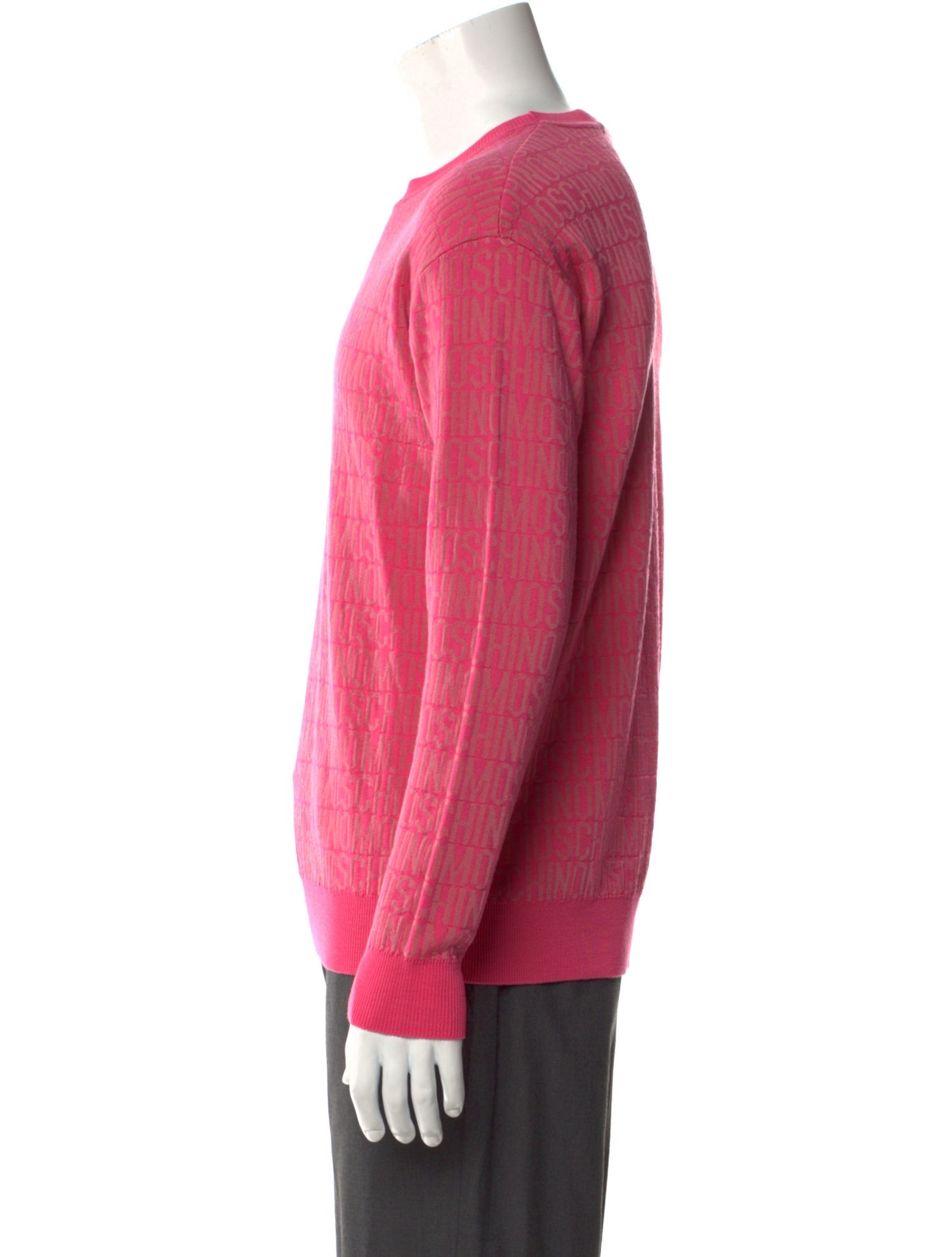 Moschino Couture Virgin Wool Crew Neck Pullover w/ Tags