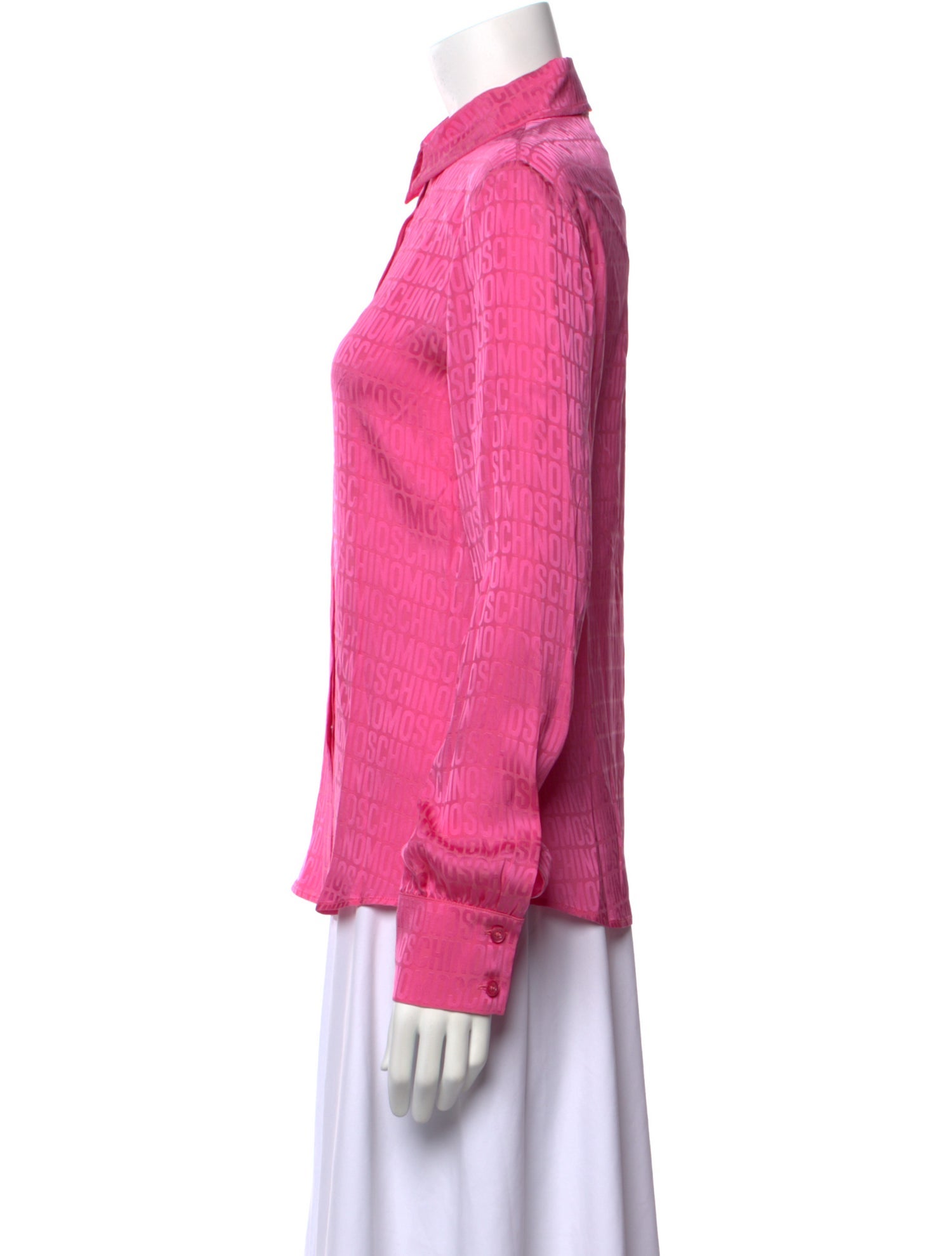 Moschino Couture Long Sleeve Button-Up Top w/ Tags