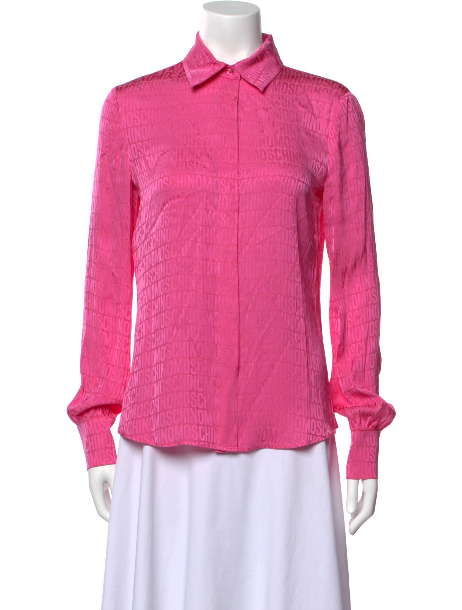 Moschino Couture Long Sleeve Button-Up Top w/ Tags