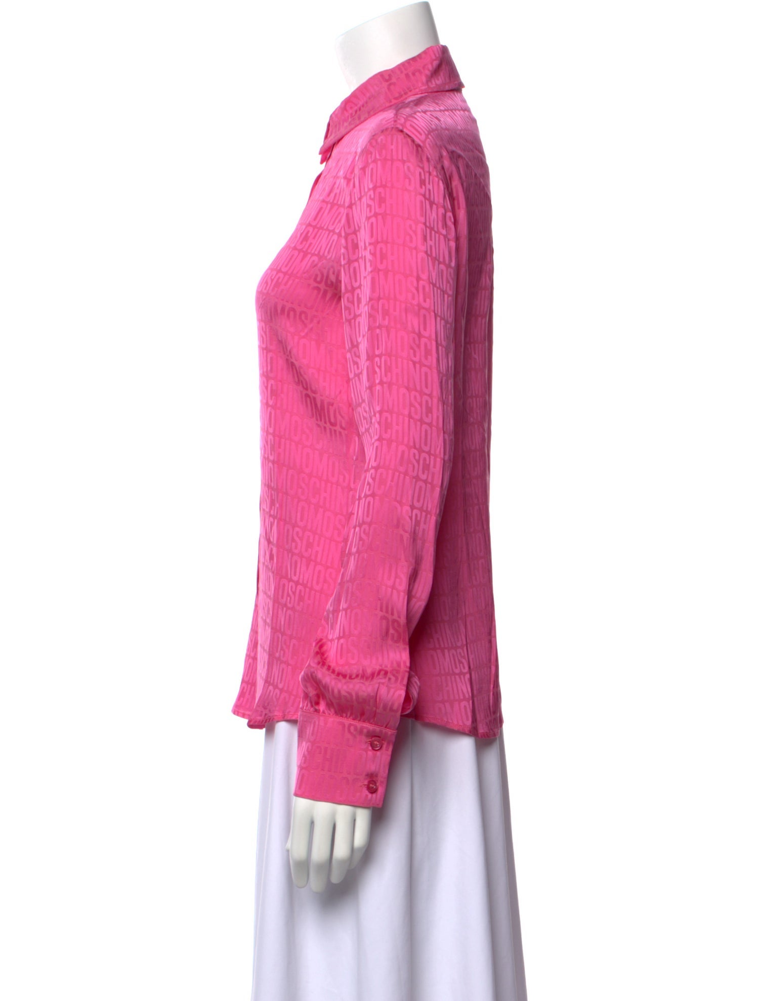 Moschino Couture Long Sleeve Button-Up Top w/ Tags